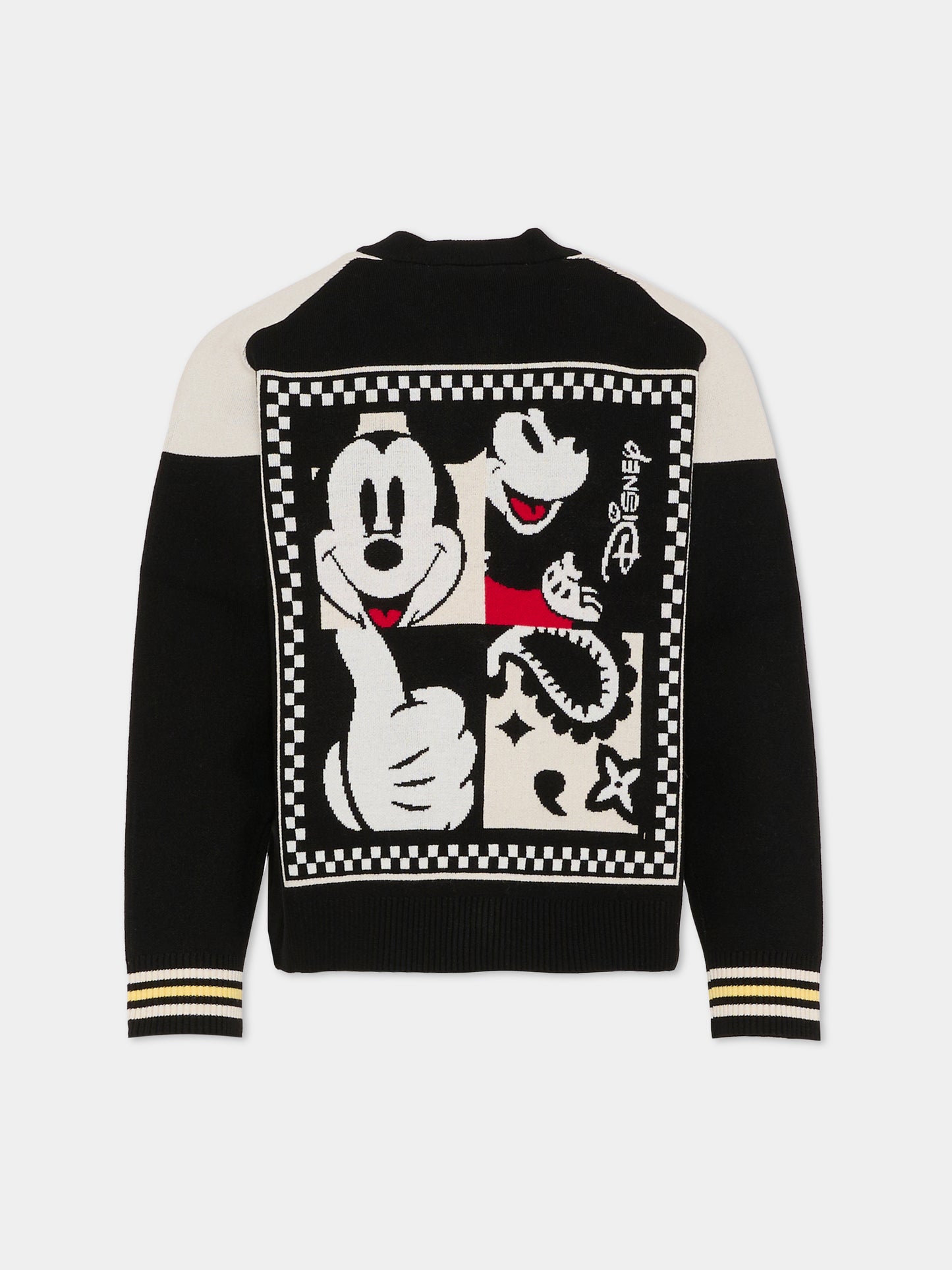 Cardigan nero per bambino con Topolino,Marc Jacobs,W60628 09B