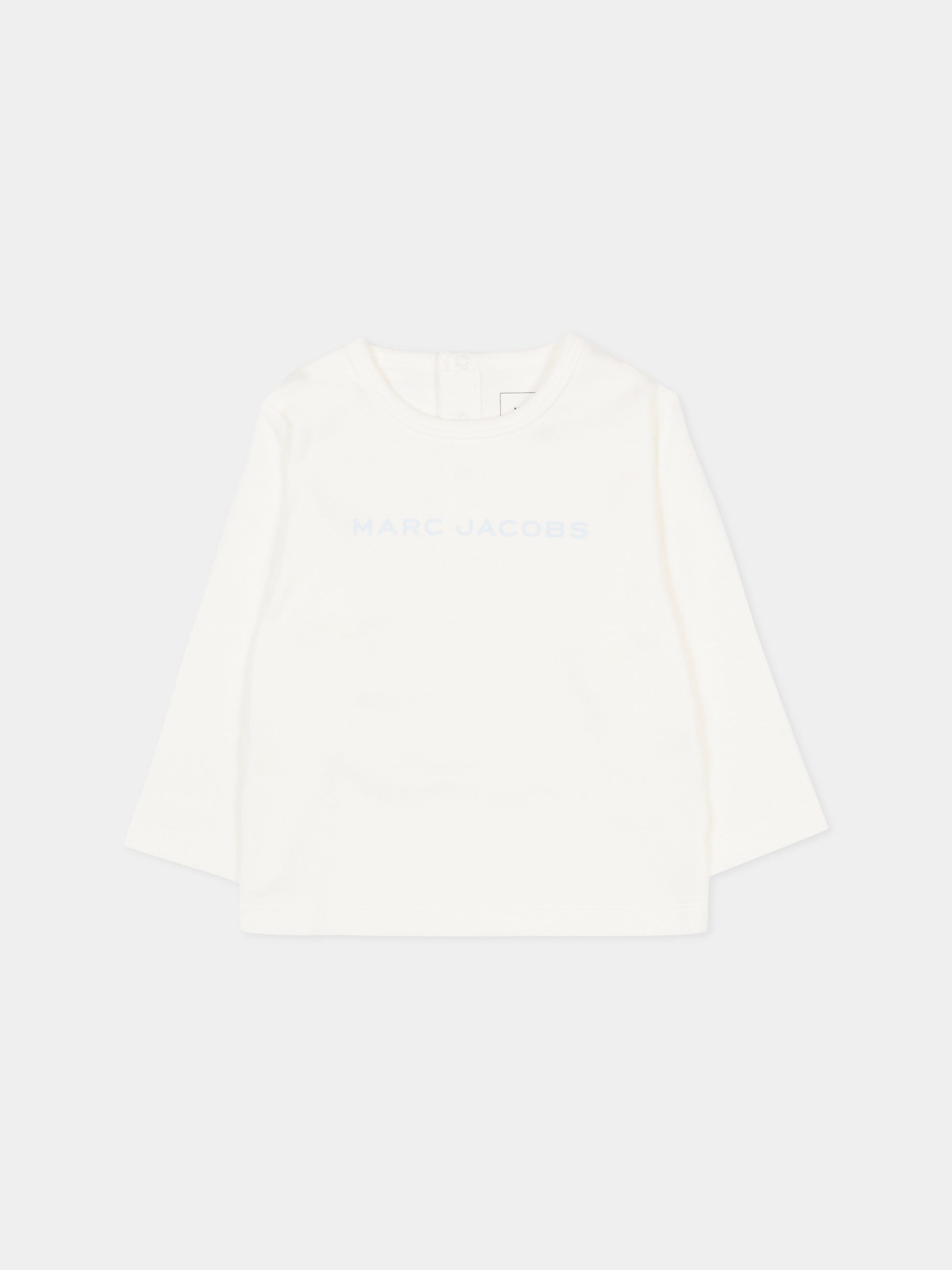 Completo reversibile celeste per neonato con logo,Marc Jacobs,W60660 791