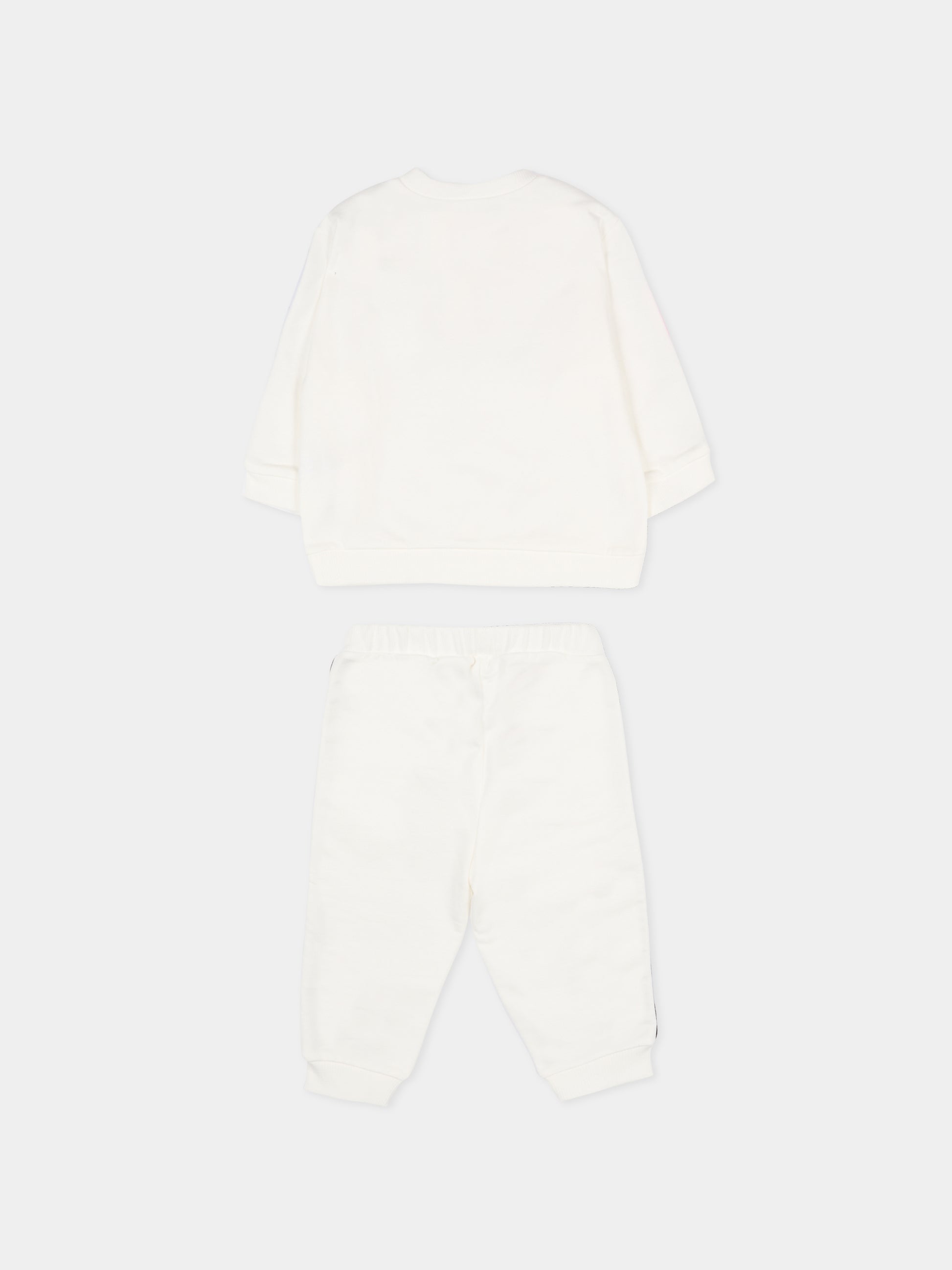 Completo avorio per neonato con logo,Marc Jacobs,W60663 126