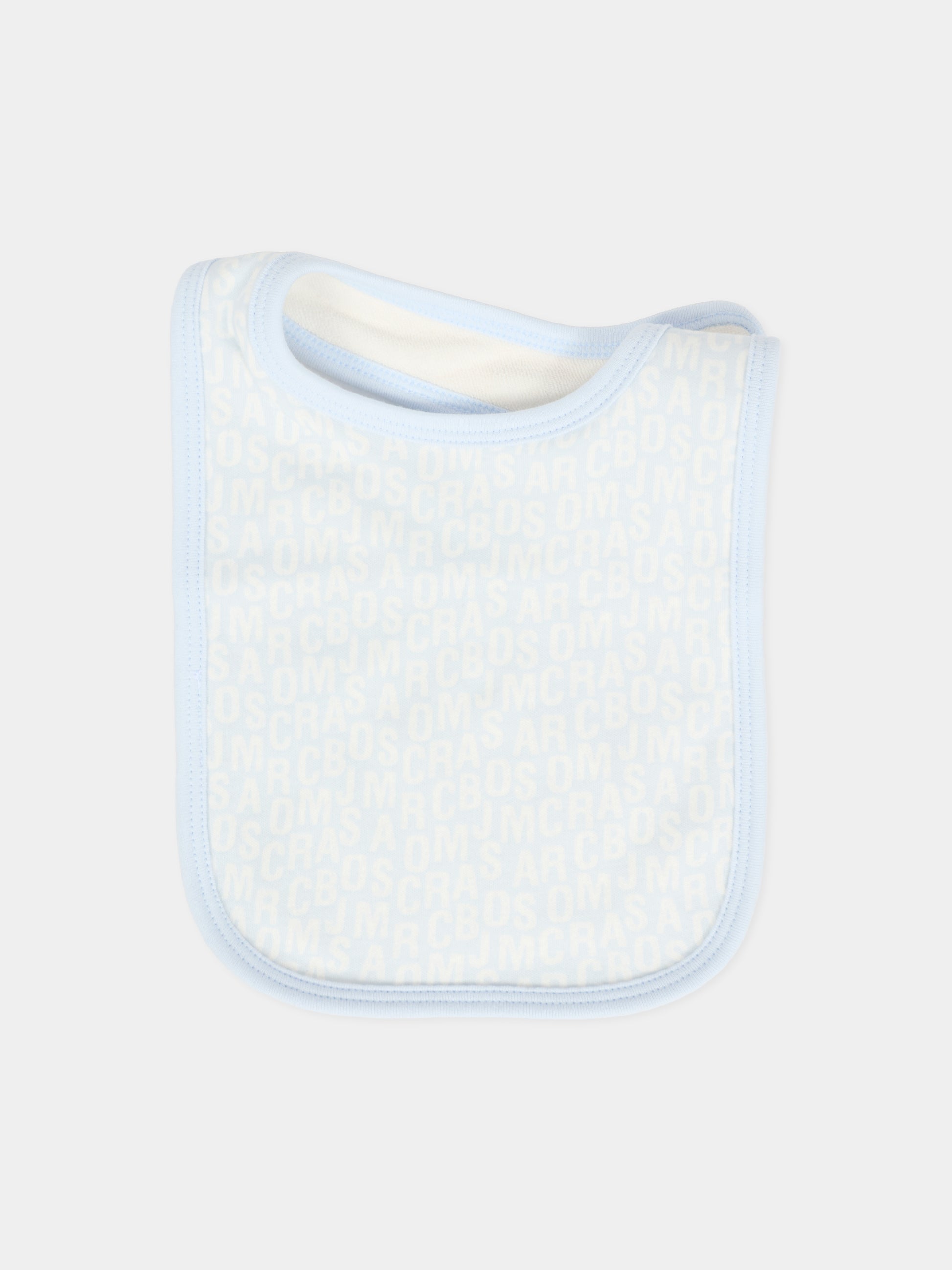 Set tutina celeste per neonato con logo,Marc Jacobs,W60668 791