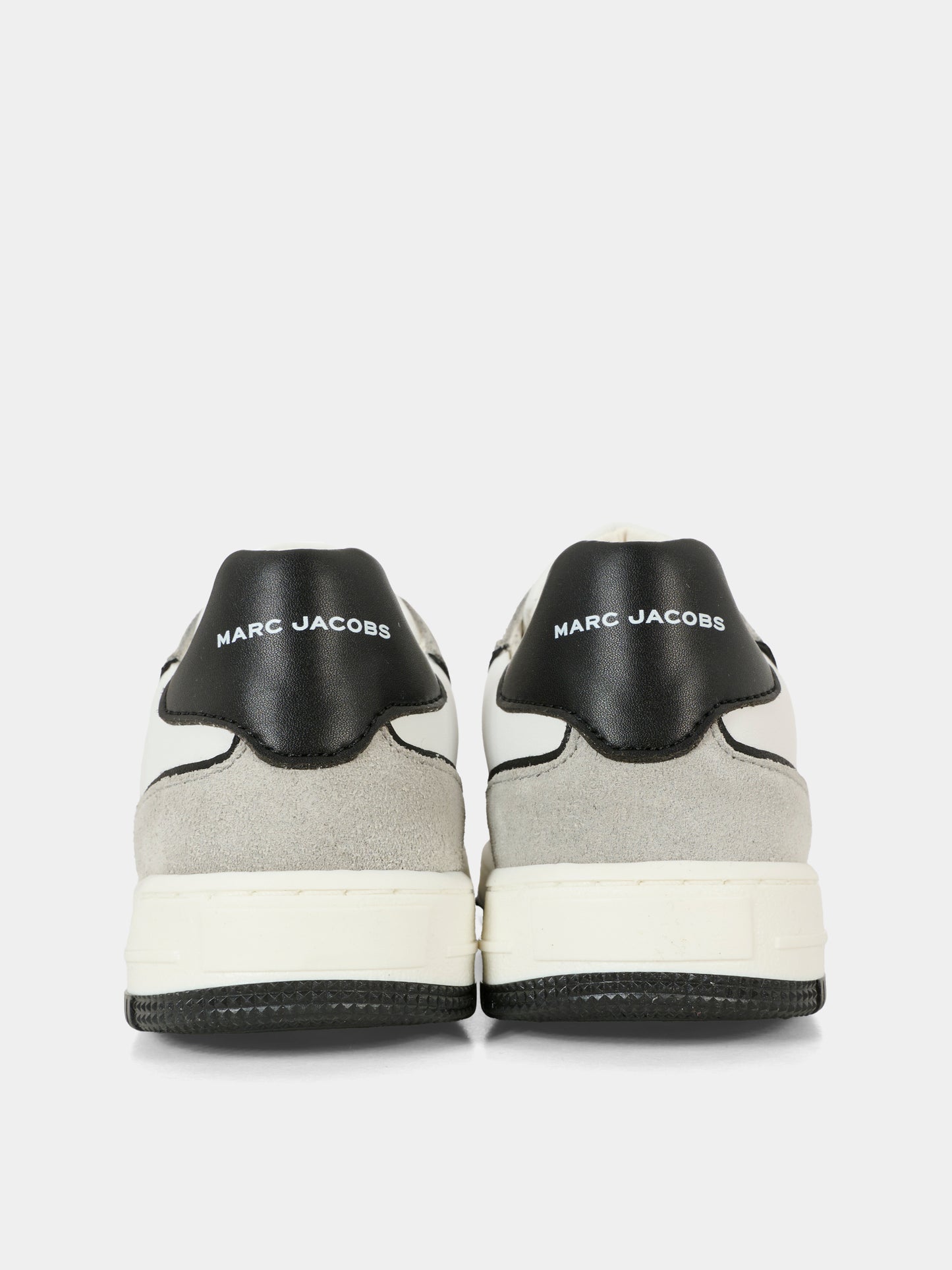 Sneakers beige per bambino con logo,Marc Jacobs,W60672 10P
