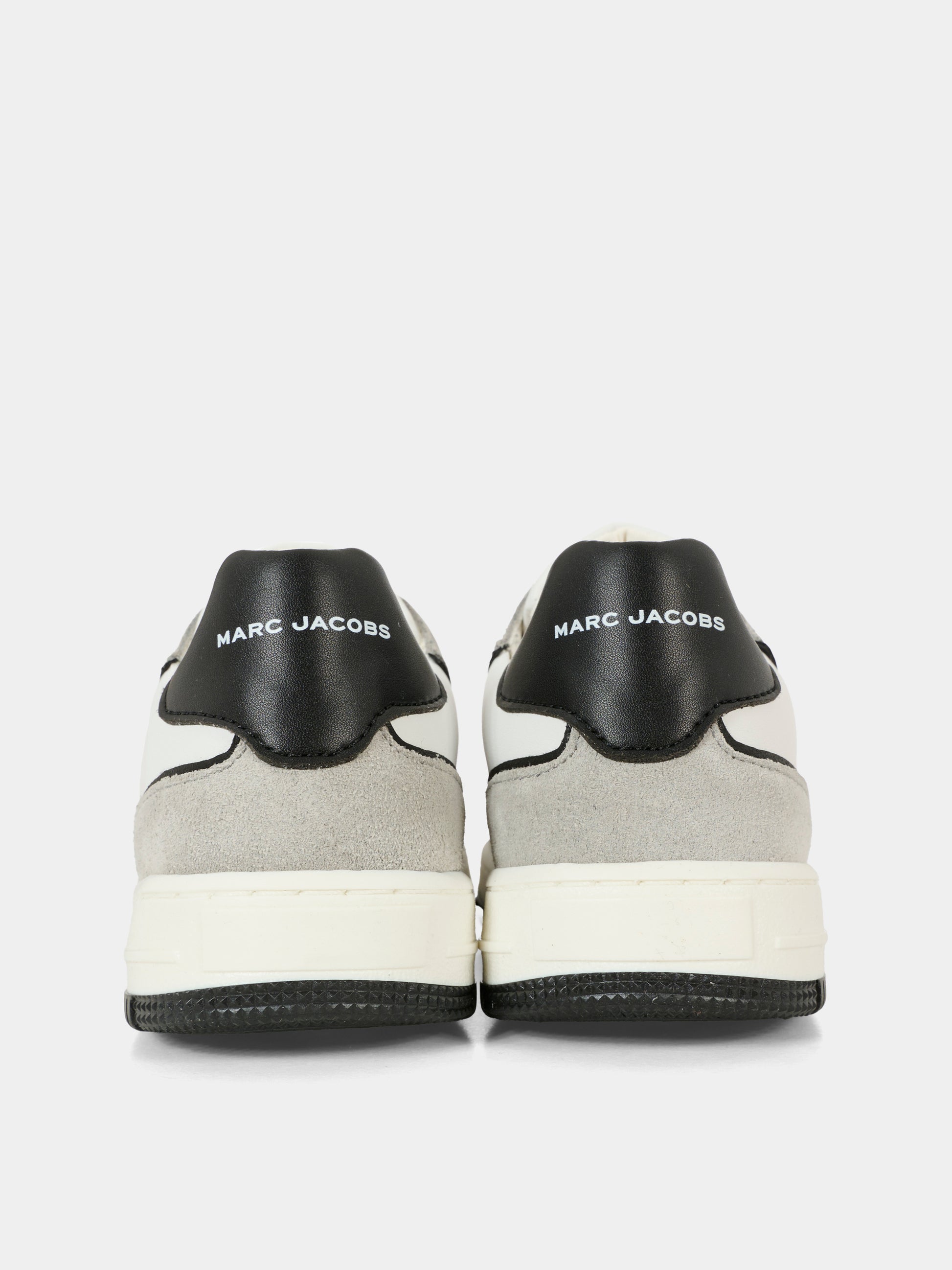 Sneakers beige per bambino con logo,Marc Jacobs,W60672 10P