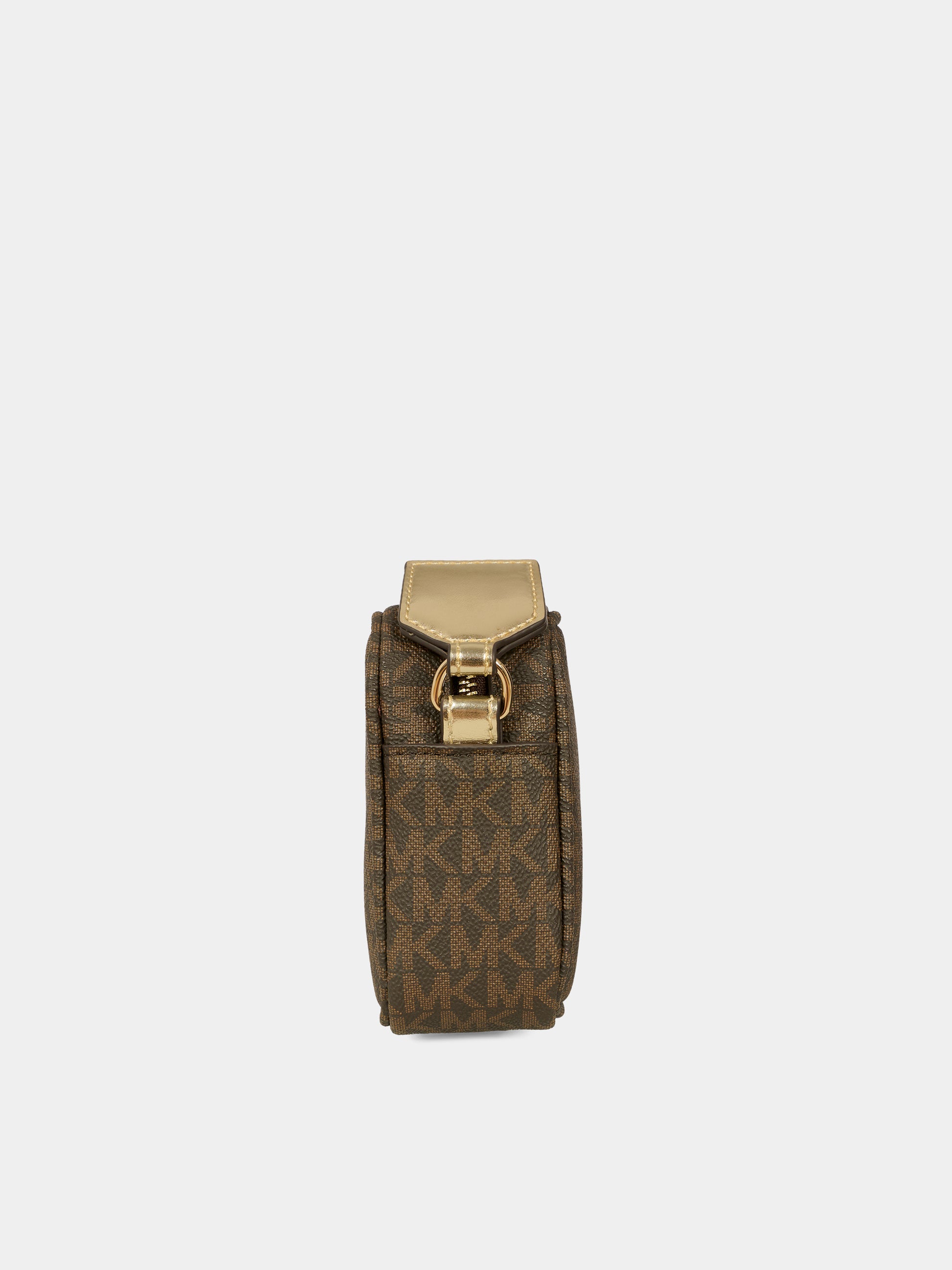 Borsa marrone per bambina con logo,Michael Kors,R30522 340