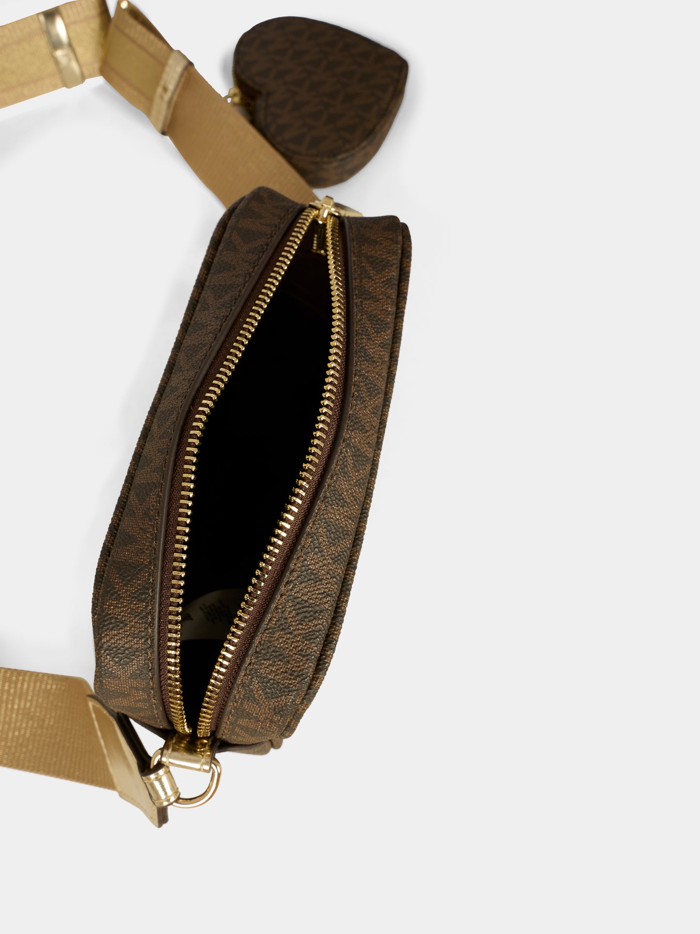 Borsa marrone per bambina con logo,Michael Kors,R30522 340