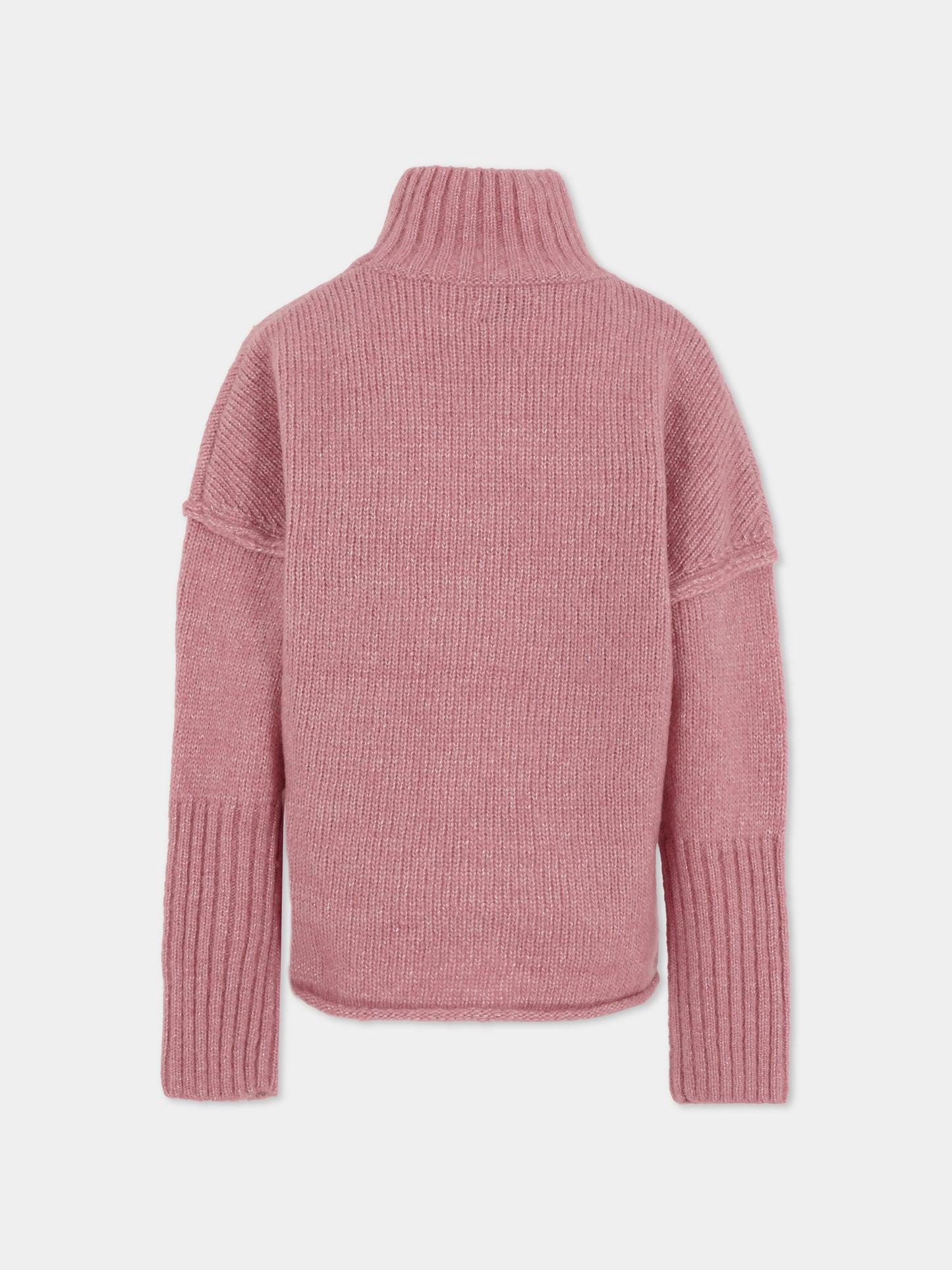 Dolcevita rosa per bambina con scritta,Zadig & Voltaire Kids,X60429 47Z