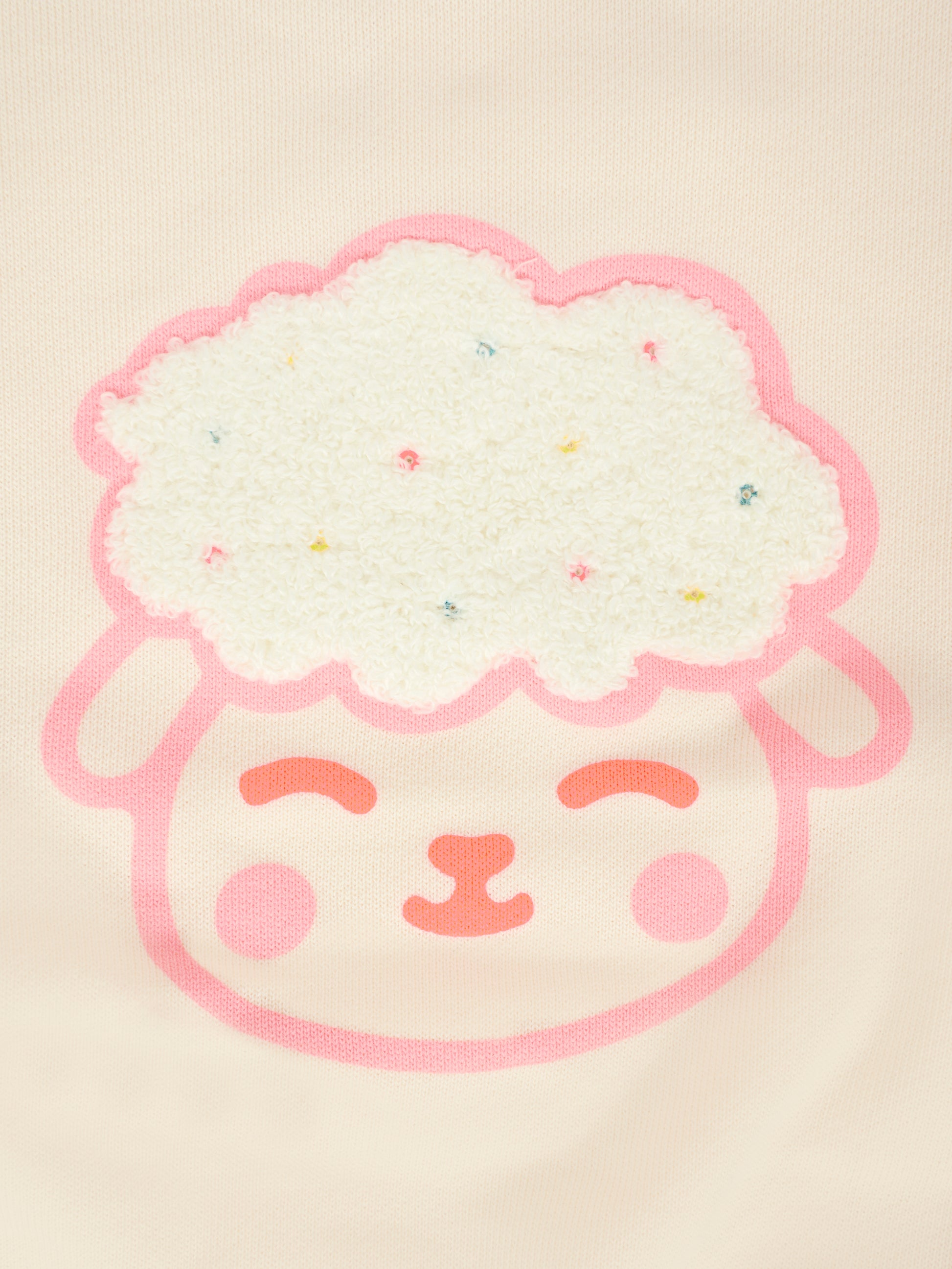 Completo rosa per neonata con pecora,Billieblush,U21631 N74