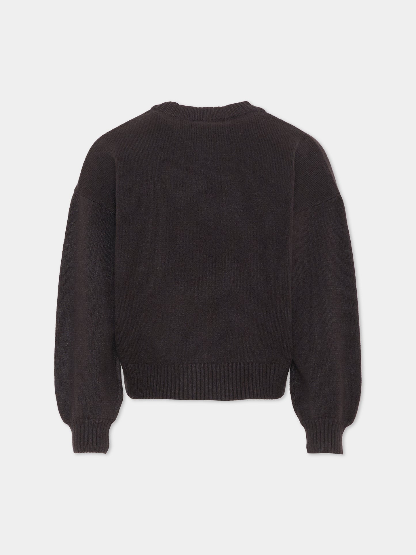 Cardigan nero per bambina con ricami,Billieblush,U21389 062