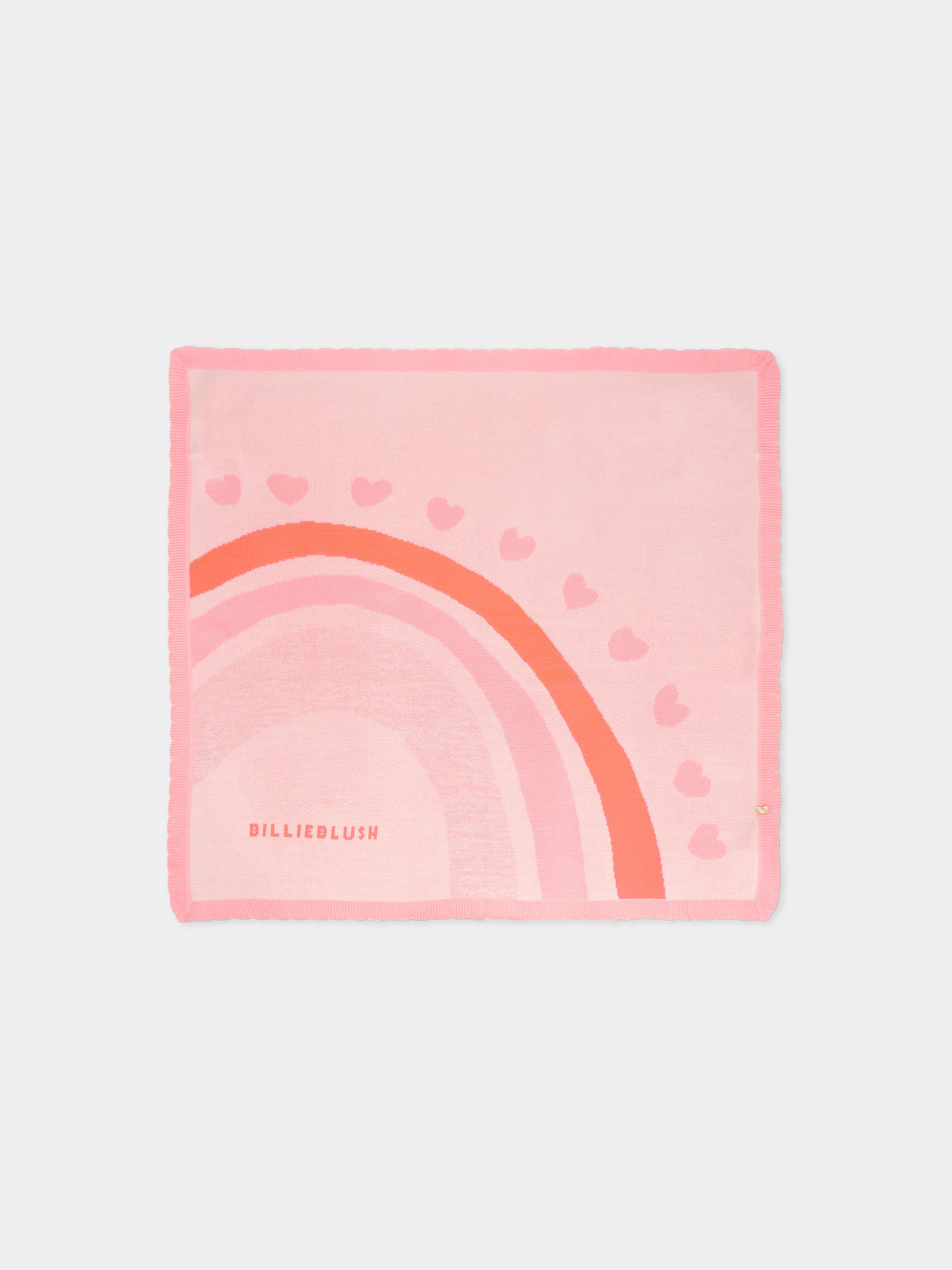 Coperta  rosa per neonata con arcobaleno,Billieblush,U21491 121