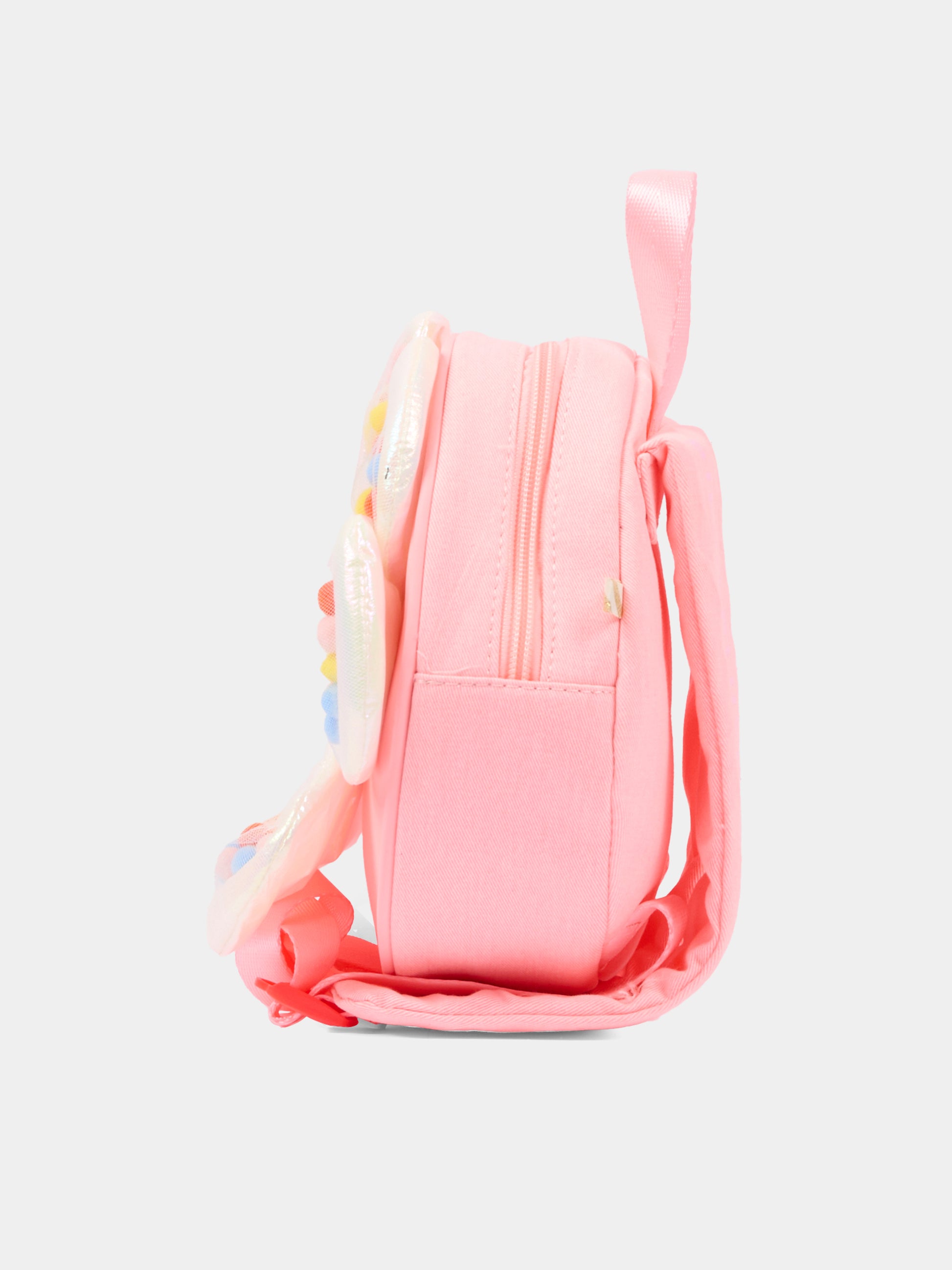 Zaino rosa per bambina con fiore,Billieblush,U21496 408