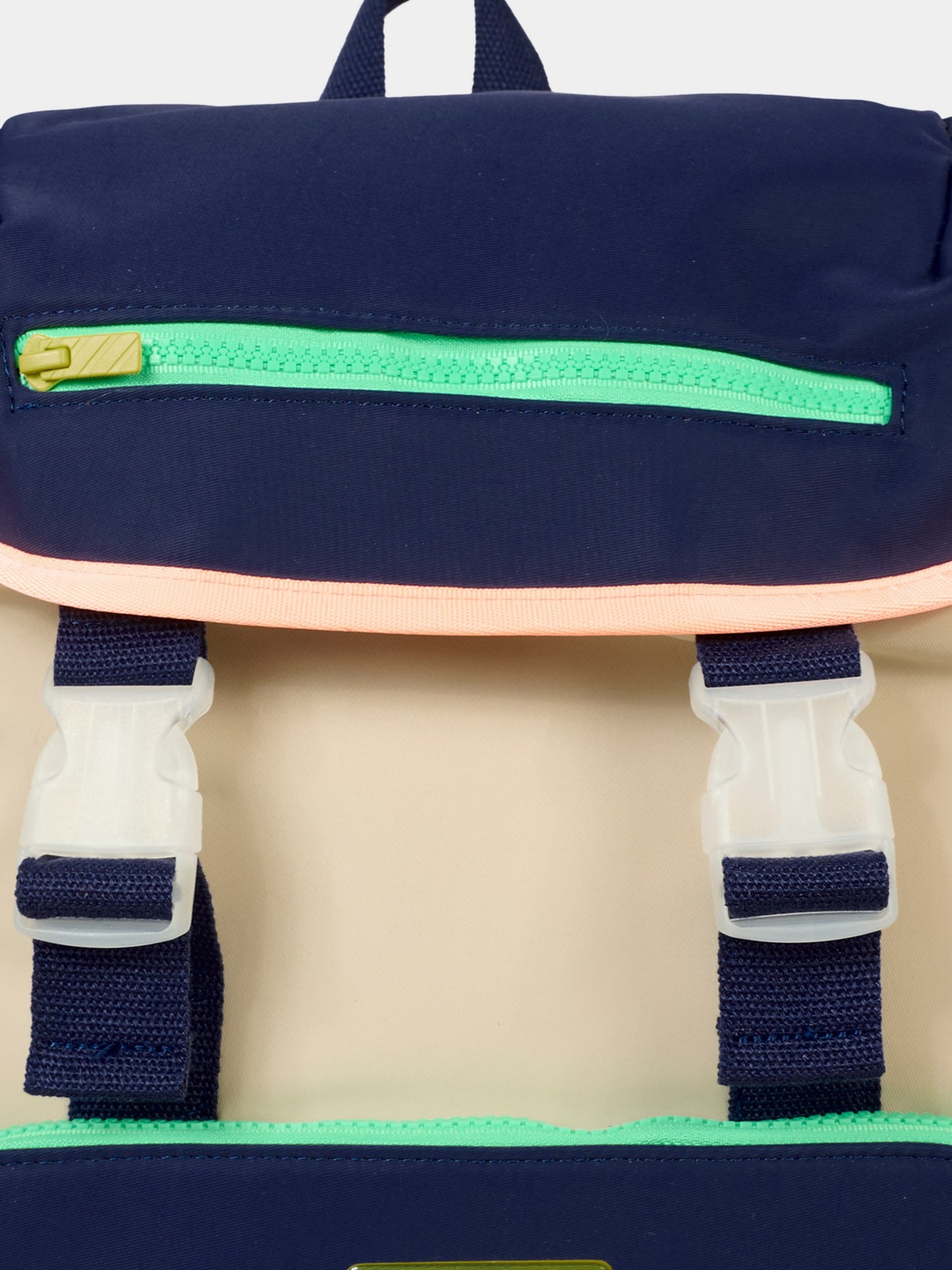 Zaino blu per bambino con logo,Billieblush,U21501 85T