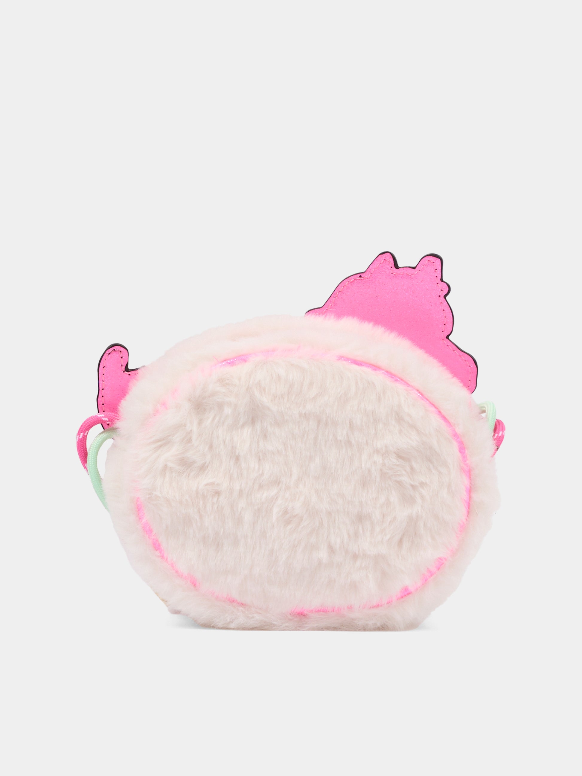 Borsa avorio per bambina con cavallo,Billieblush,U21538 121