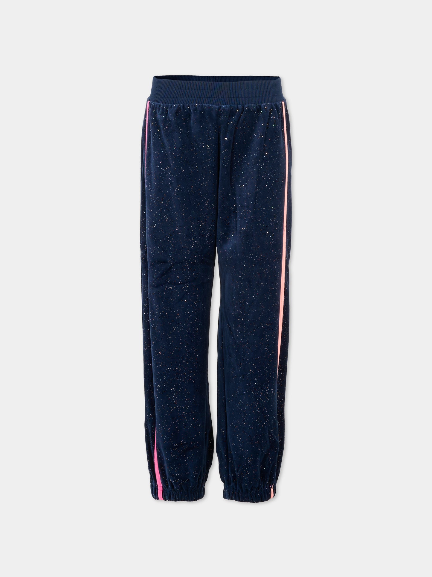 Pantaloni blu per bambina,Billieblush,U21546 85T