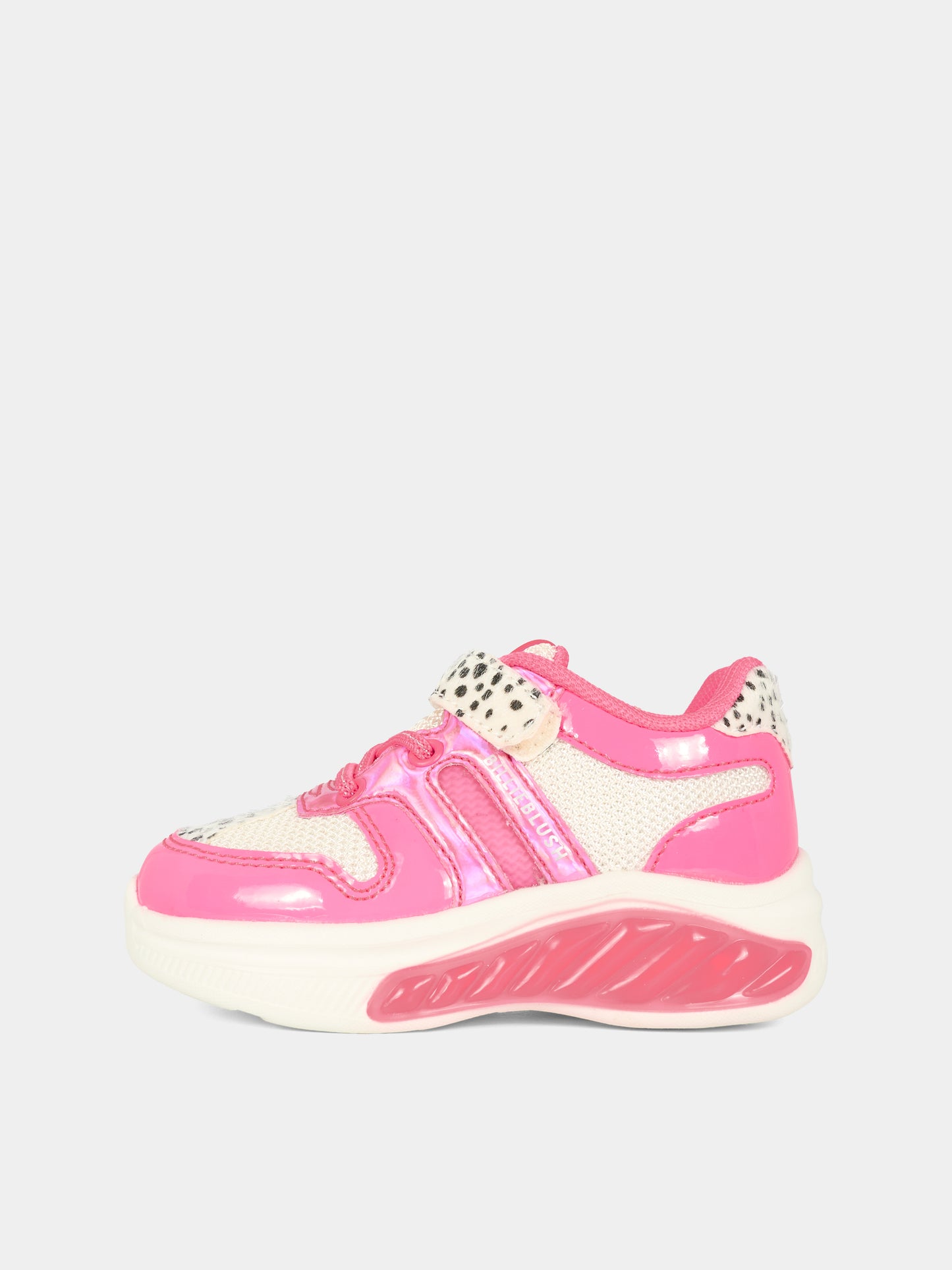 Sneakers rosa luminose per neonata e bambina con led,Billieblush,U21557 Z41