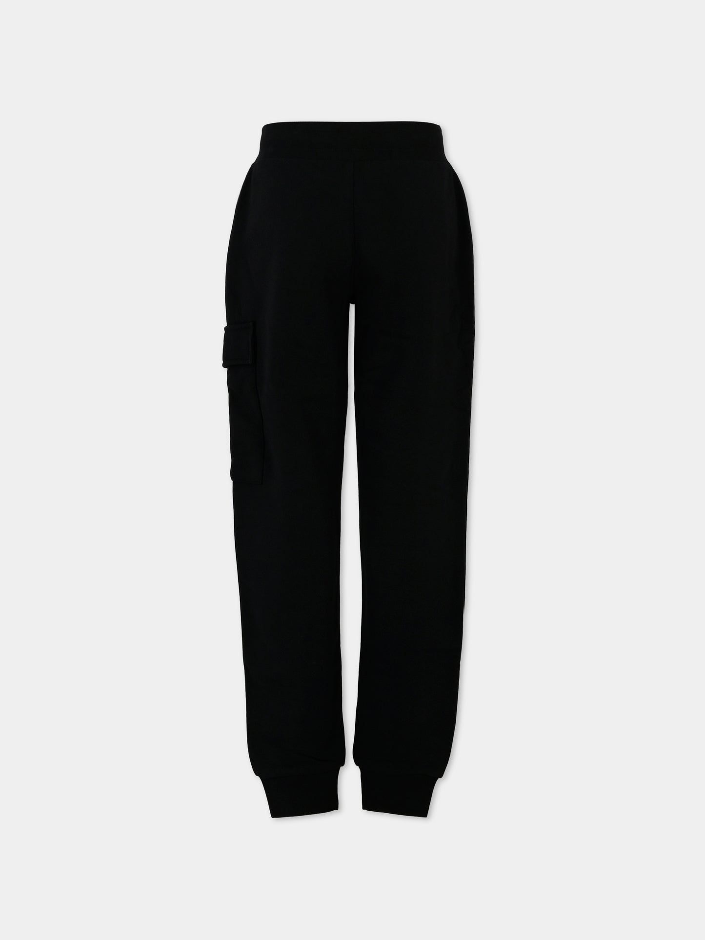 Pantaloni neri per bambino con lente,C. P. Company,COP002 LCA76 60100