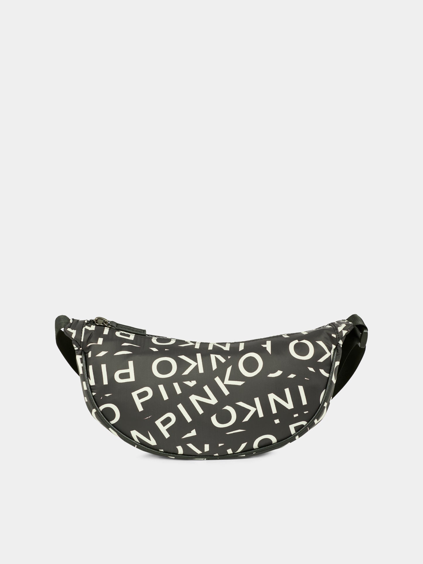 Borsa nera per bambina con logo,Pinko,KFBO001.C.NY022.D002