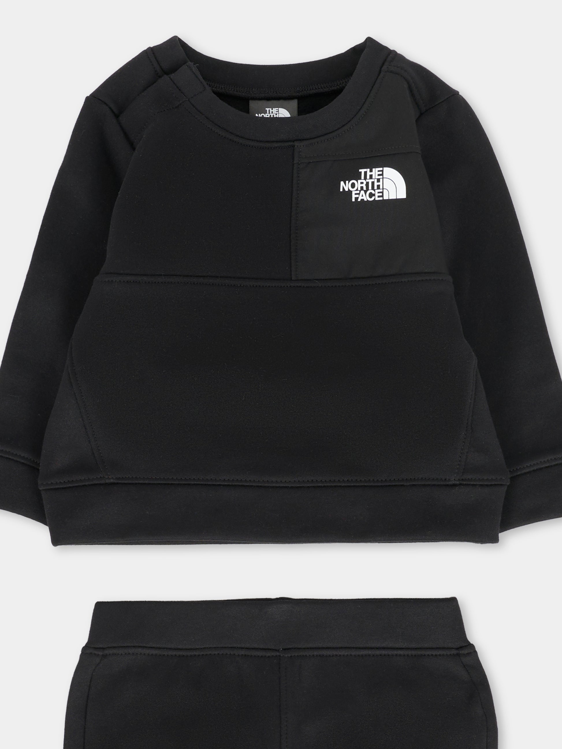 Completo nero per neonato con logo,The North Face Kids,NF0A8CV1JK31