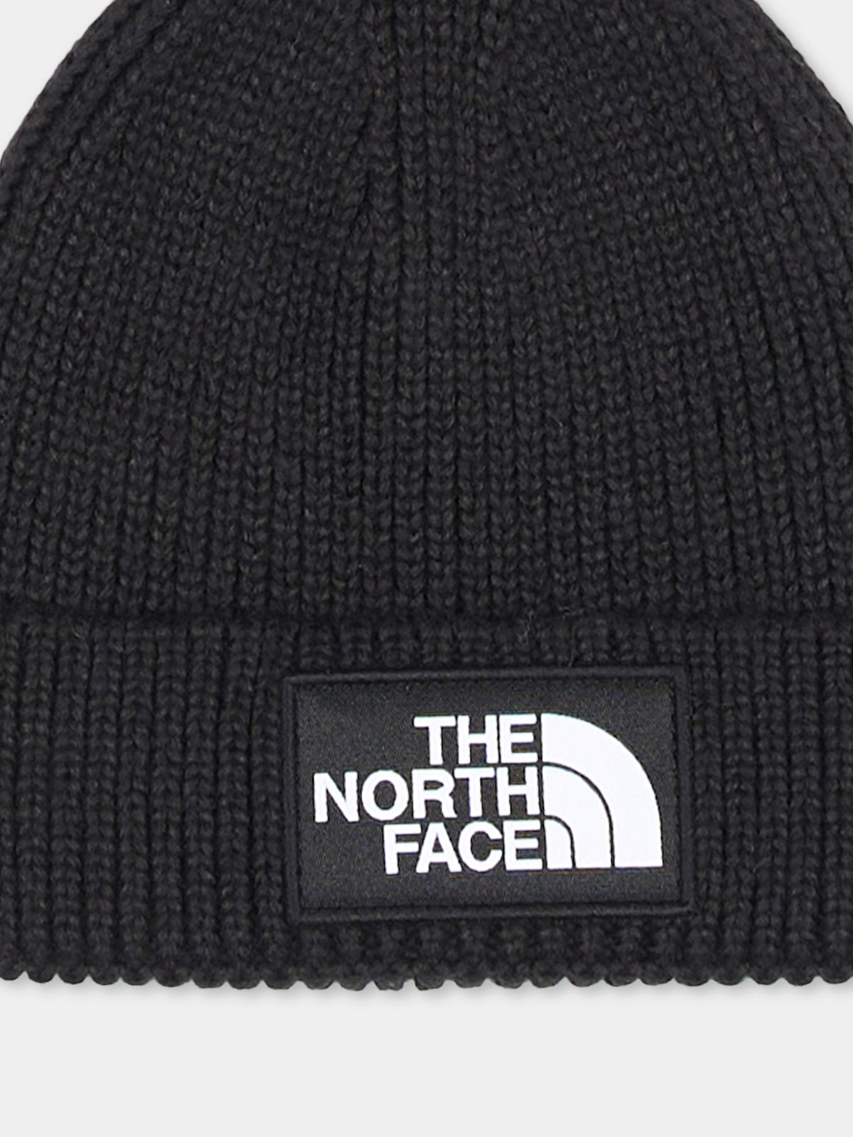 Berretto nero per neonato con logo,The North Face Kids,NF0A8F1JJK31