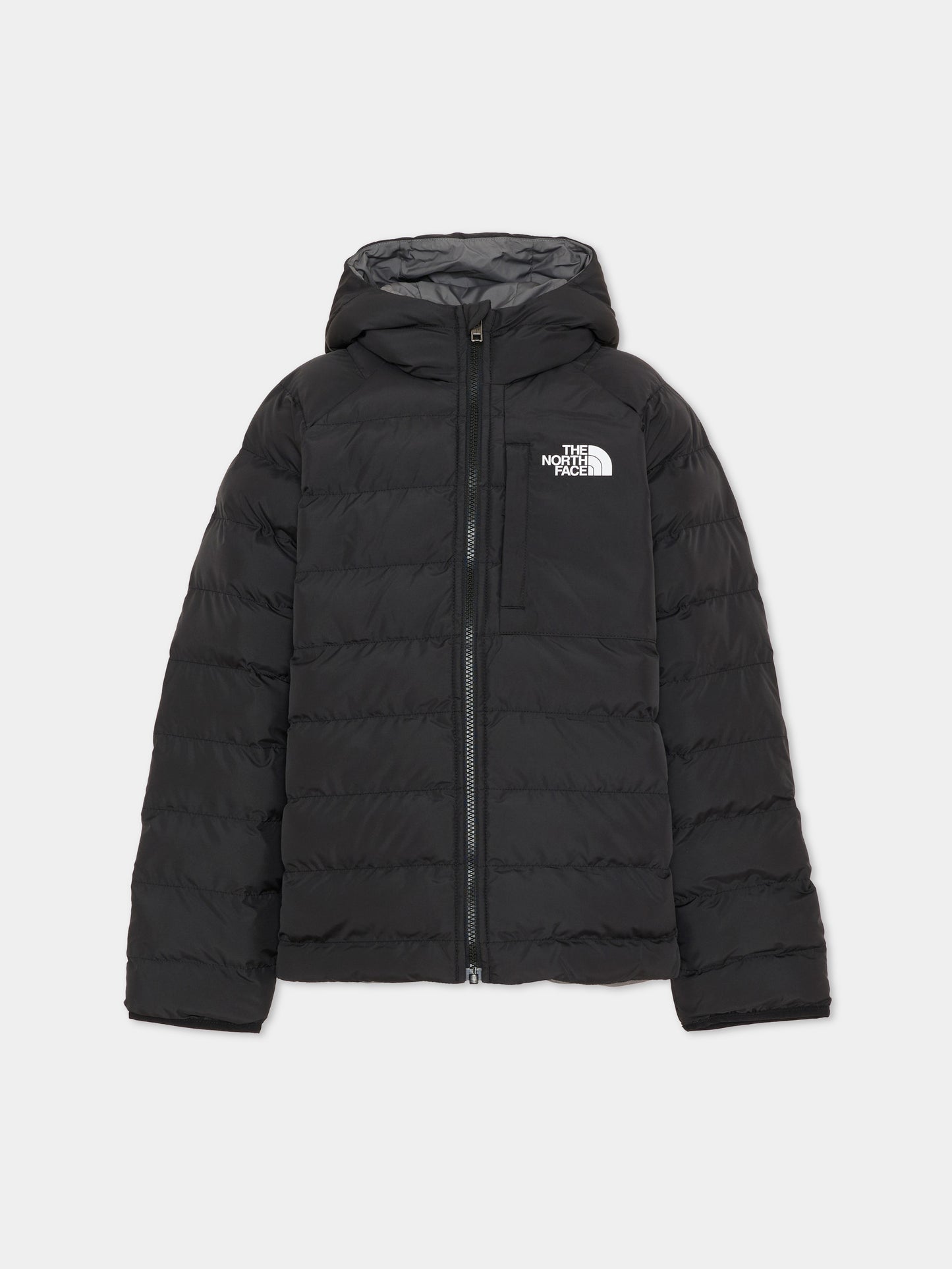 Piumino reversibile nero per bambino con logo,The North Face Kids,NF0A88TWWOO1