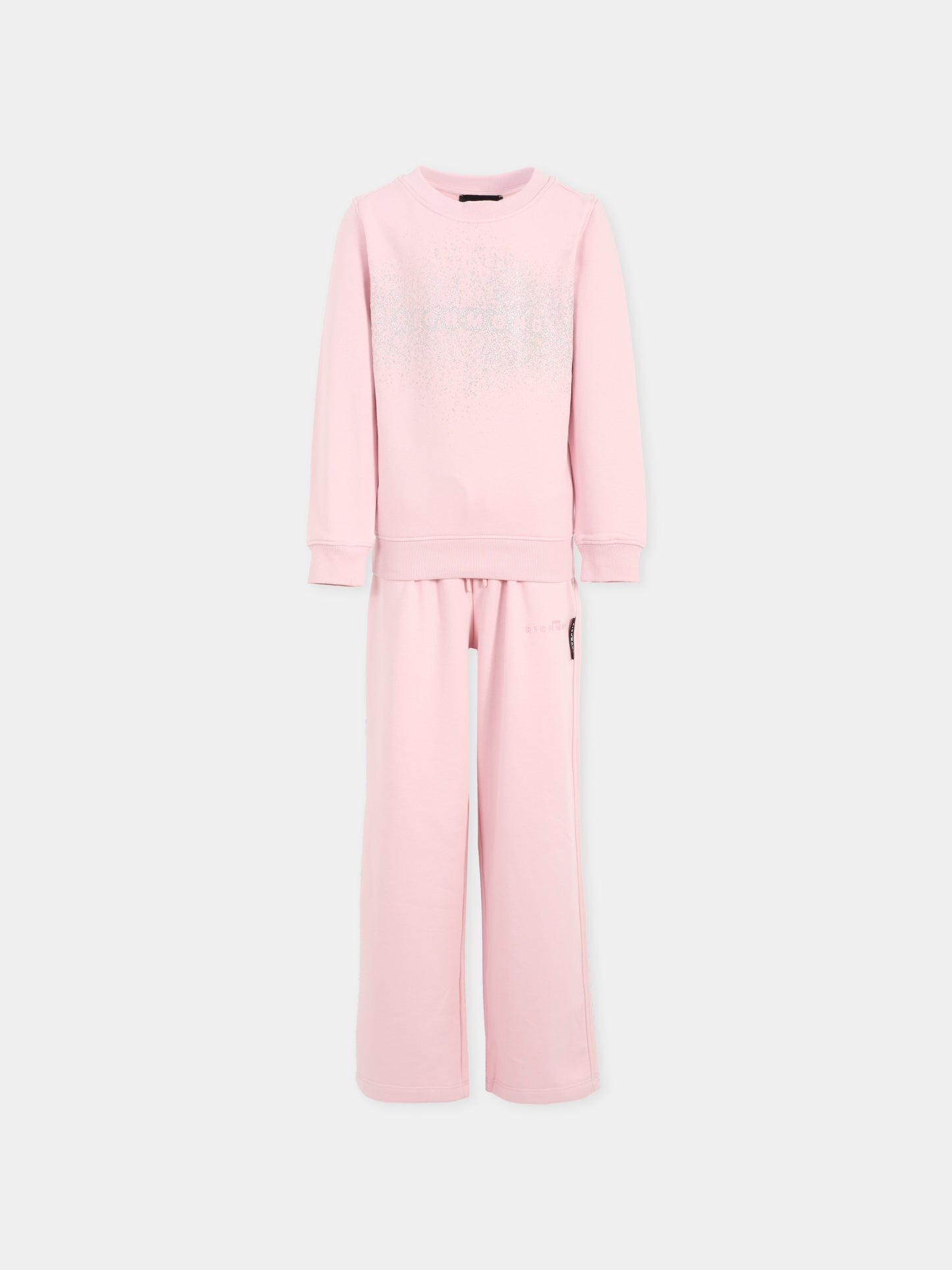 Completo lilla per bambina con logo,Richmond,RGA25007CF LILAC