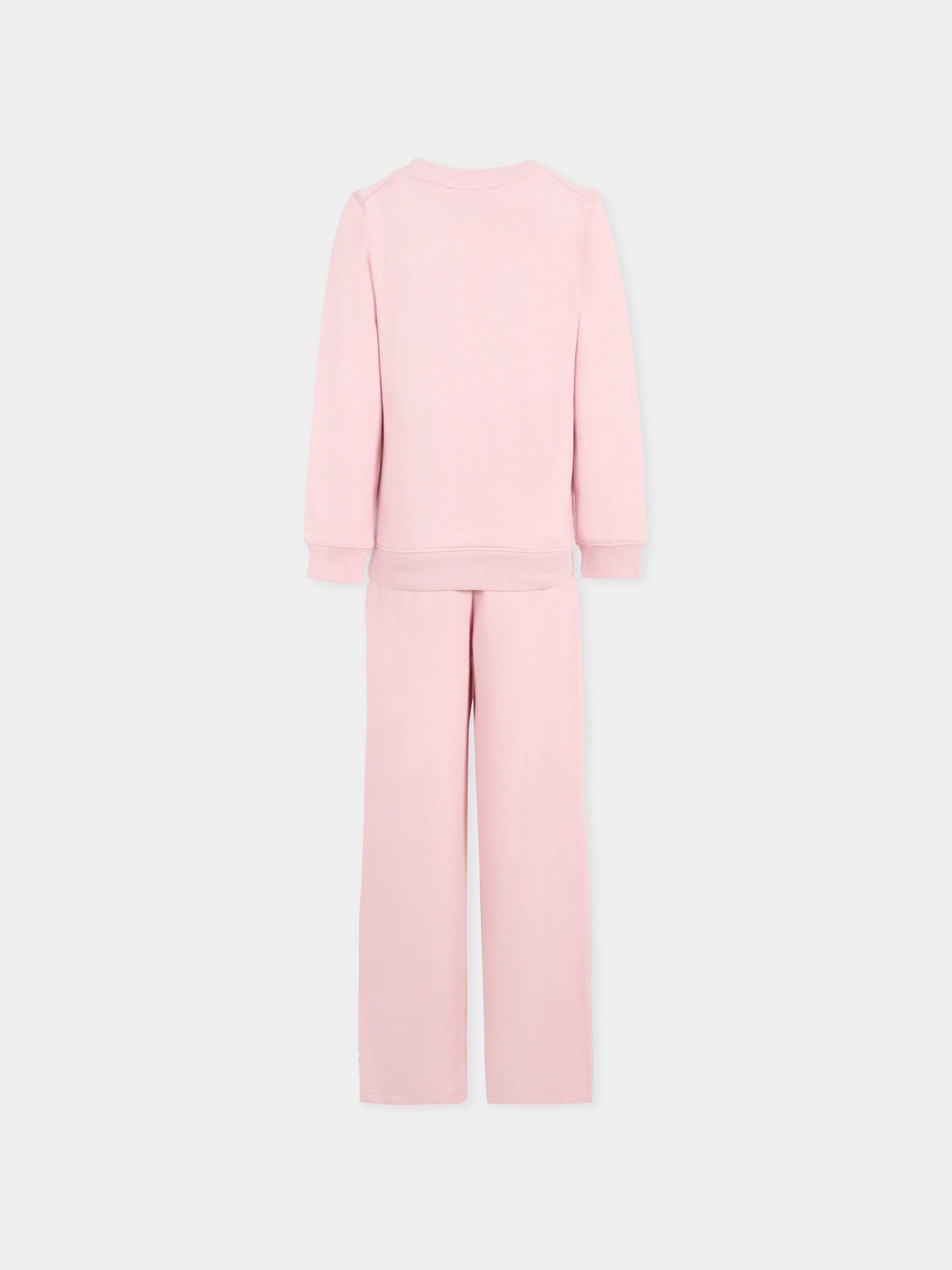 Completo lilla per bambina con logo,Richmond,RGA25007CF LILAC