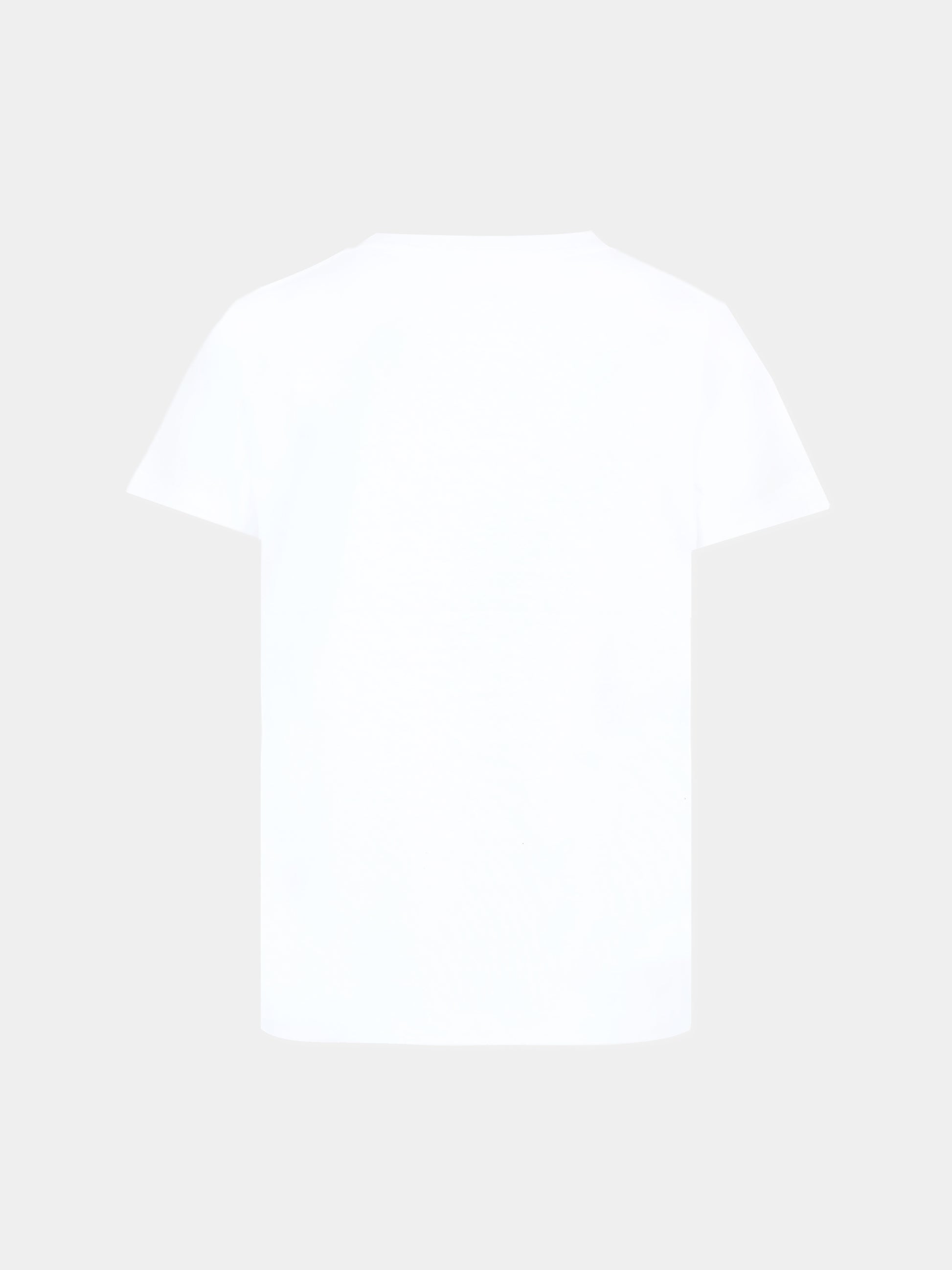 T-shirt bianca per bambino con logo,Richmond,RBA25115TS WHITE