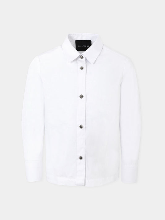 White shirt for girl