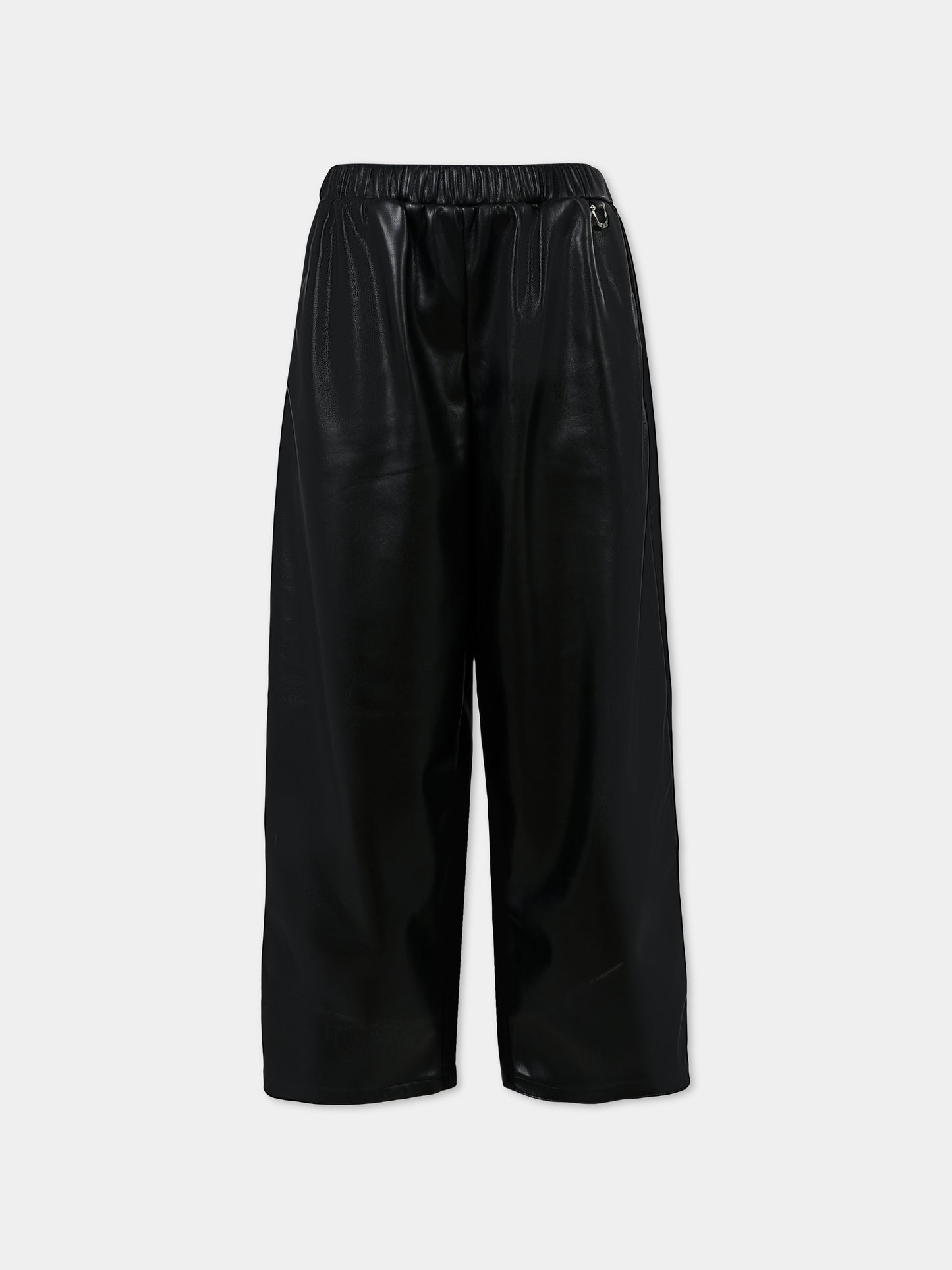 Pantaloni neri per bambina,Richmond,RGA25066PA BLACK