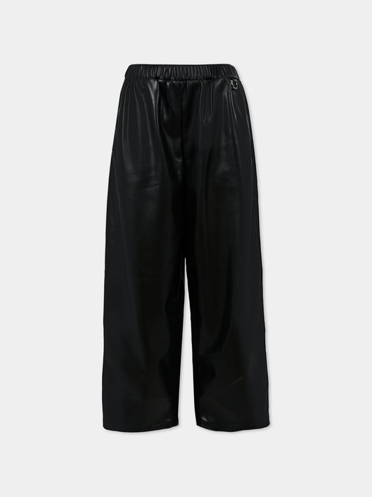 Pantaloni neri per bambina,Richmond,RGA25066PA BLACK