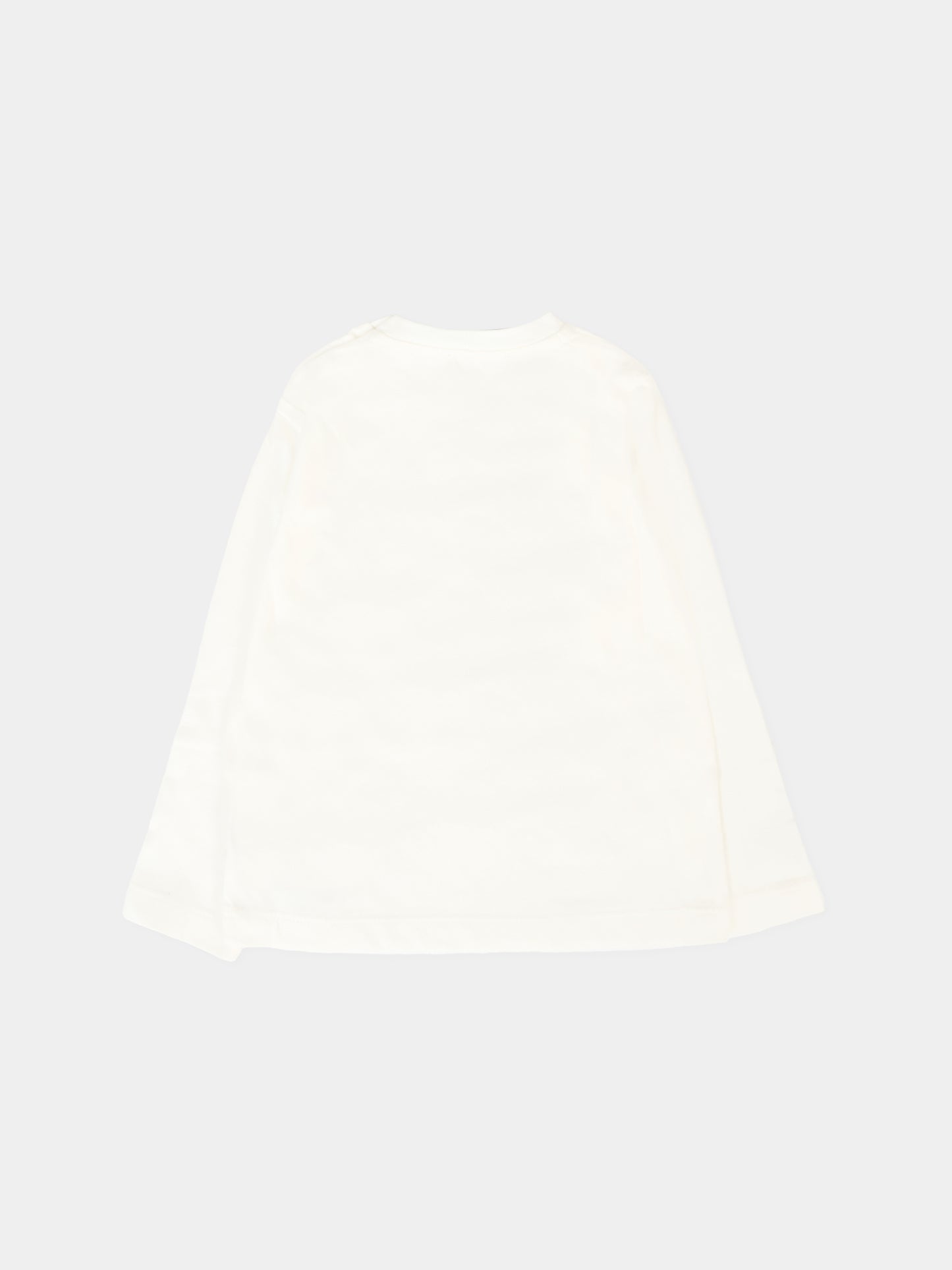 T-shirt bianca per neonata con scritta e logo,Richmond,RIA25097TS WHITE