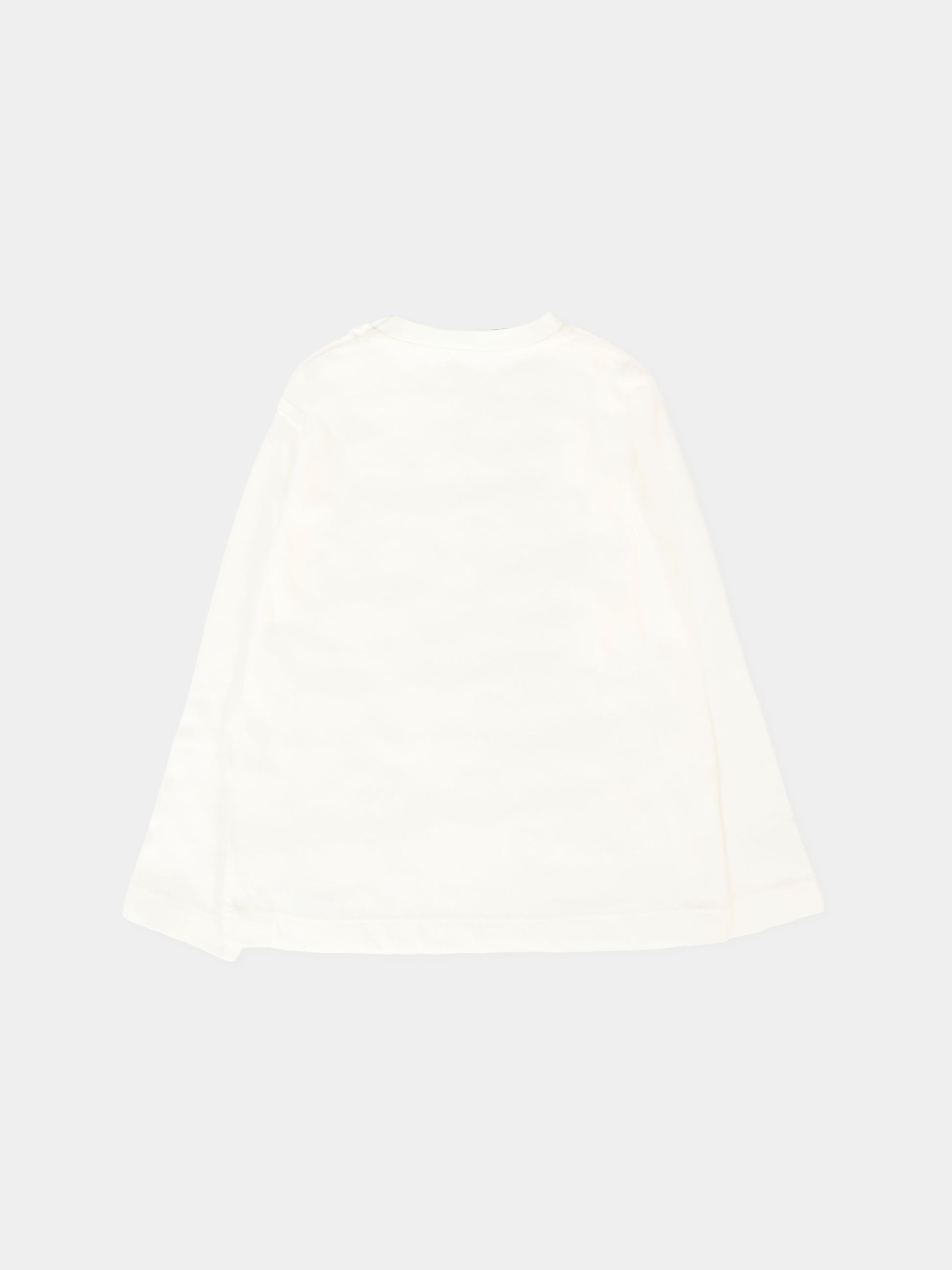 T-shirt bianca per neonata con scritta e logo,Richmond,RIA25097TS WHITE