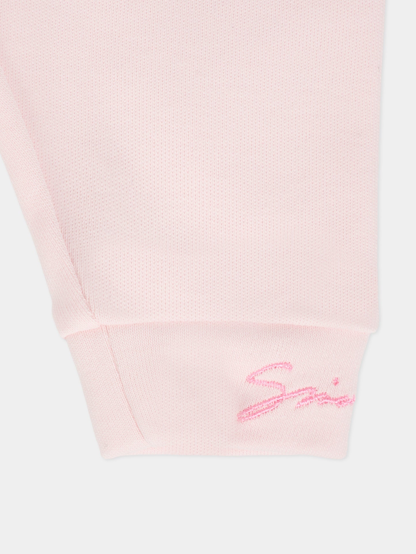 Completo nascita rosa per neonata con logo,Givenchy Kids,H30870 465