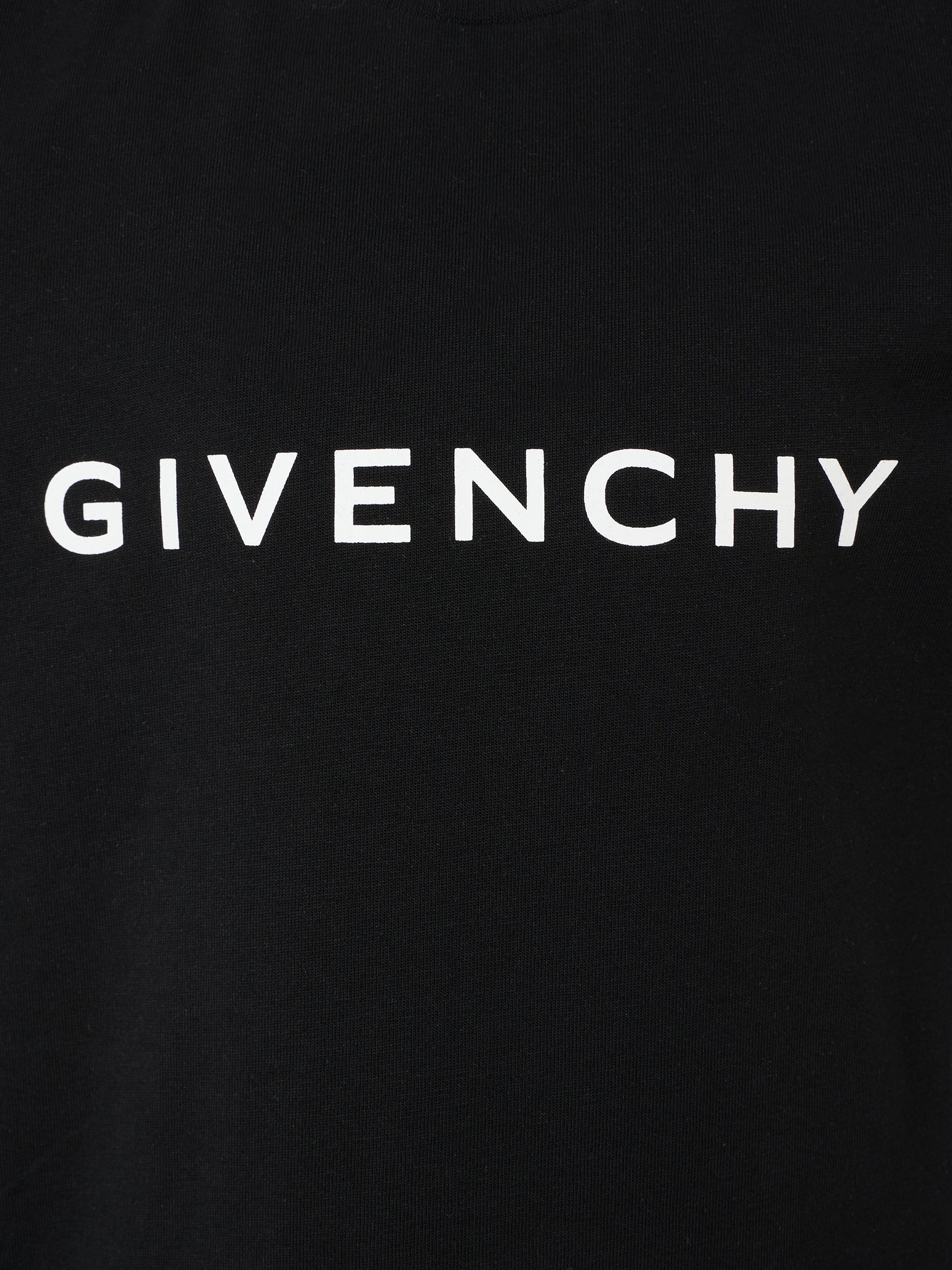 T-shirt nera per bambini con logo,Givenchy Kids,H30952 09B