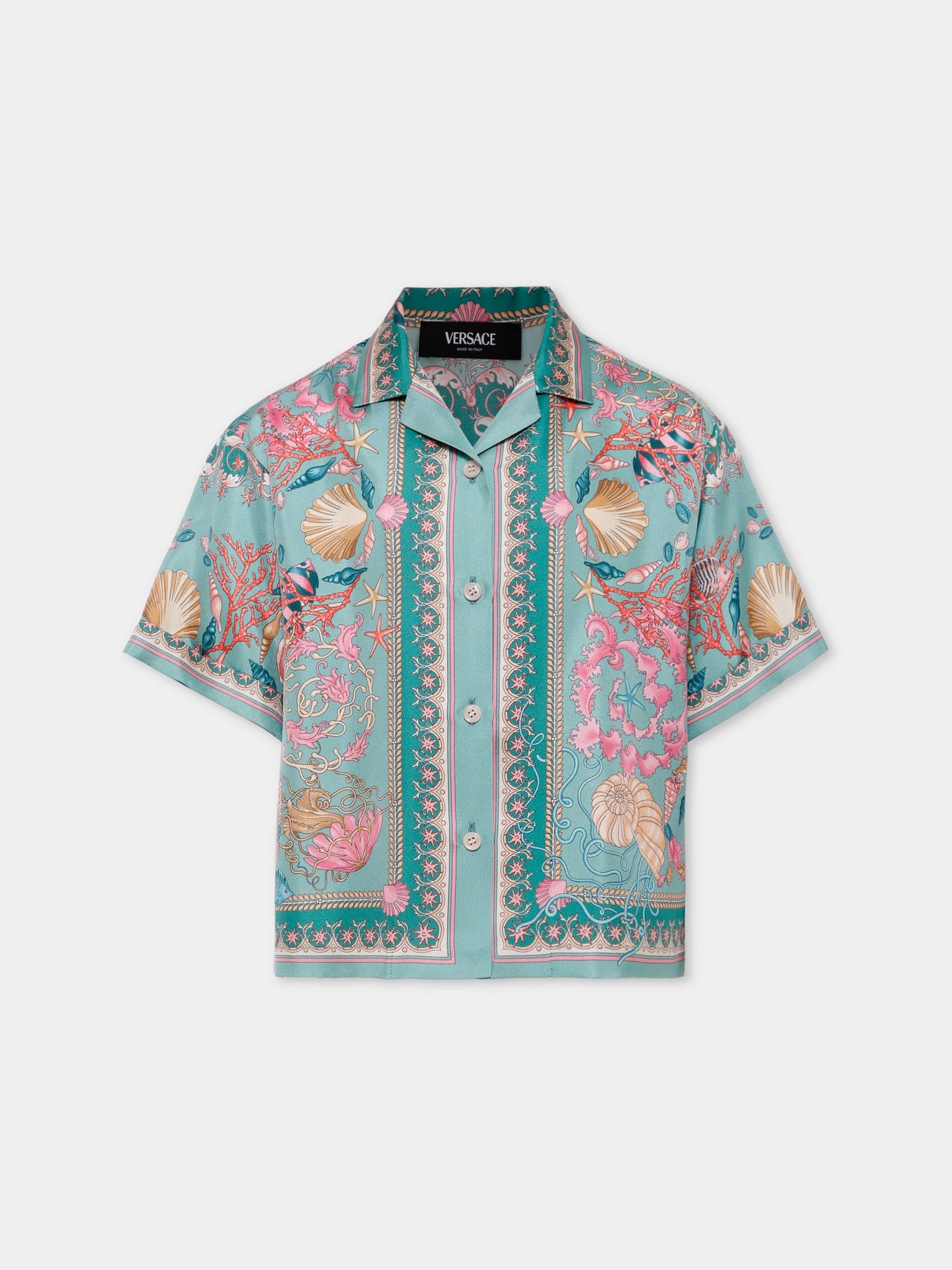 Camicia  La Vacanza  multicolor per bambini,Versace,1020487 1A15237 5GA30