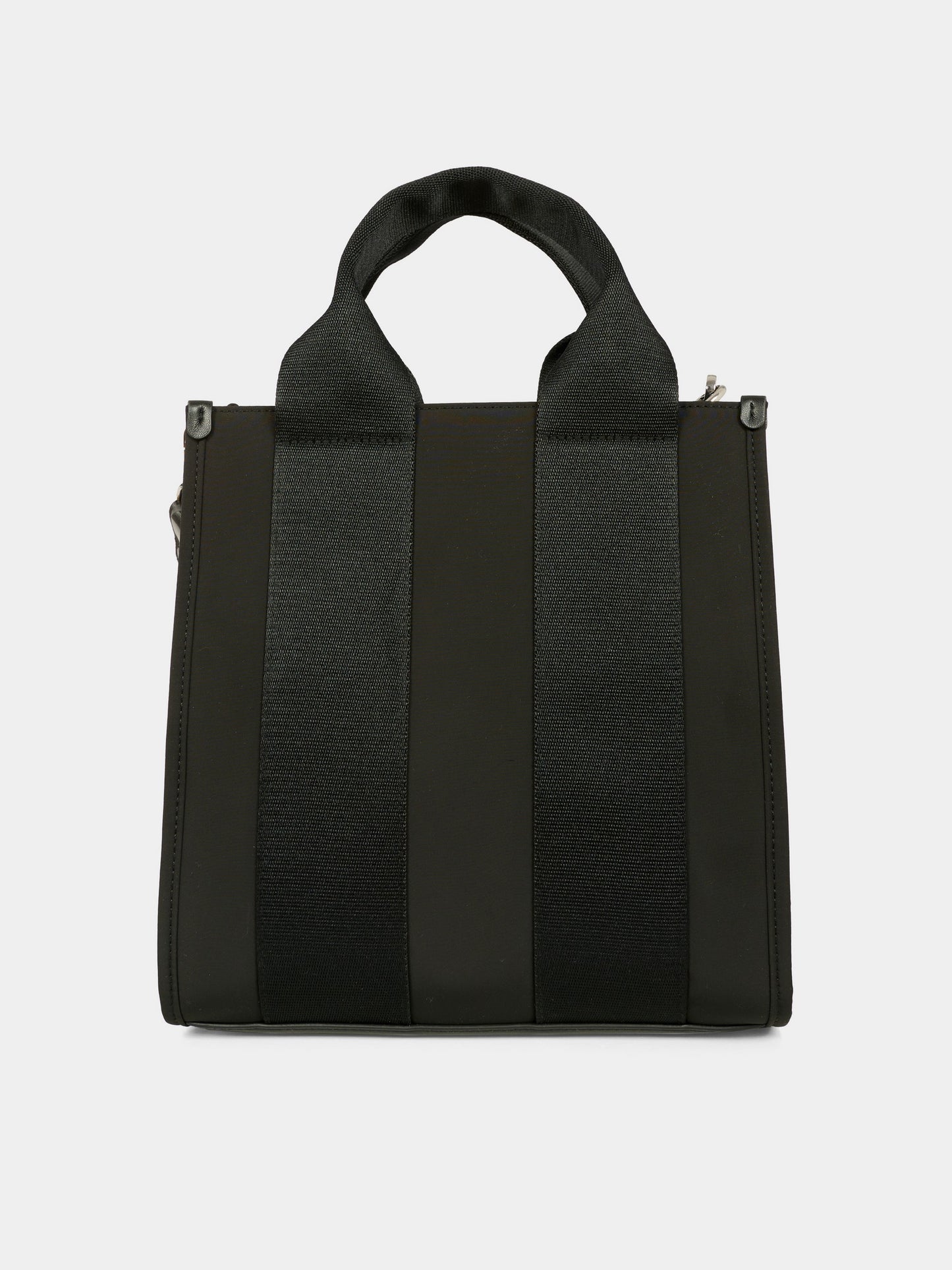 Borsa nera per bambina con logo argentato,Dkny,D62475 09B