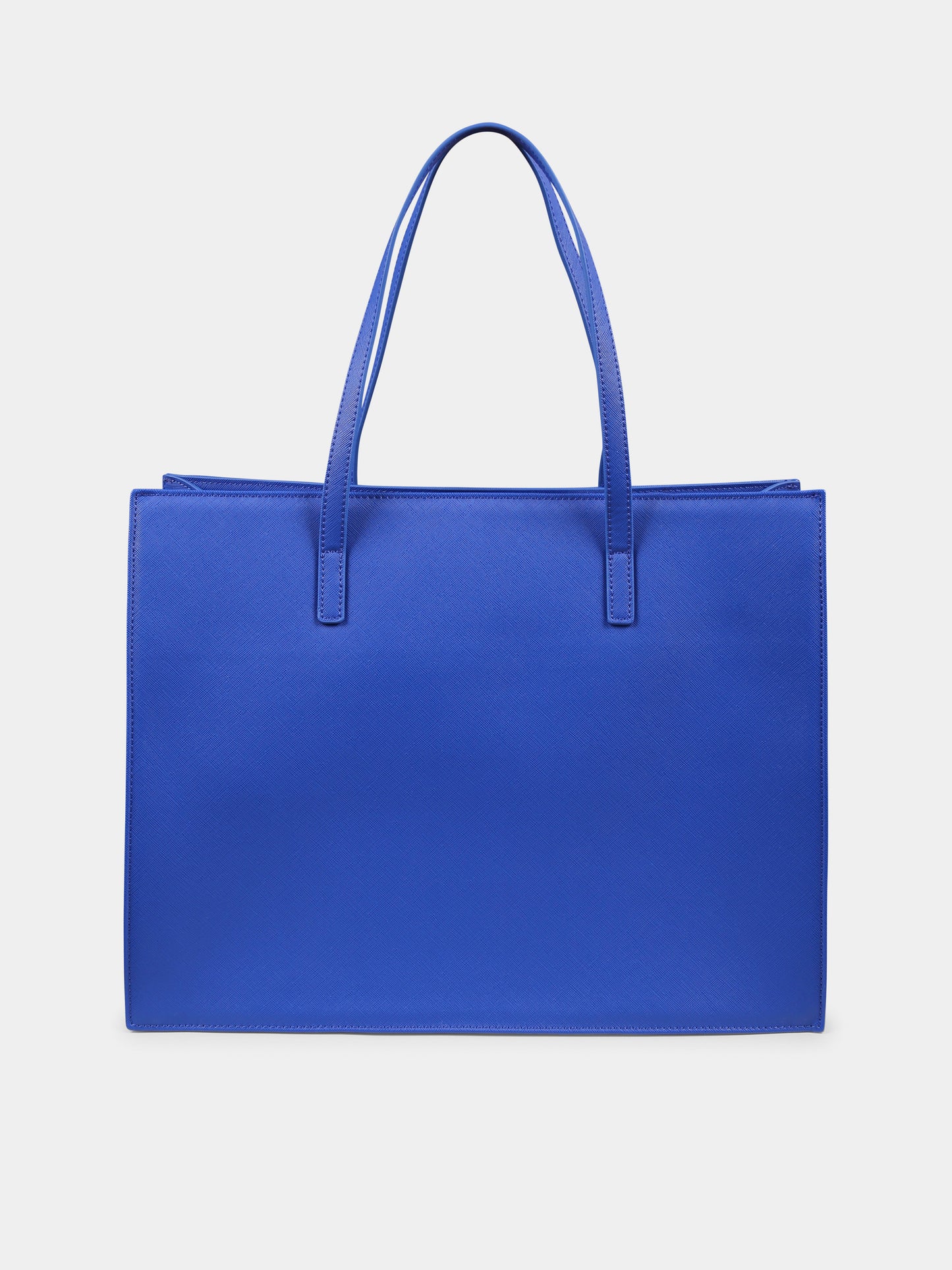 Borsa blu per bambina con logo,Msgm Kids,F4MSJGBA287 130