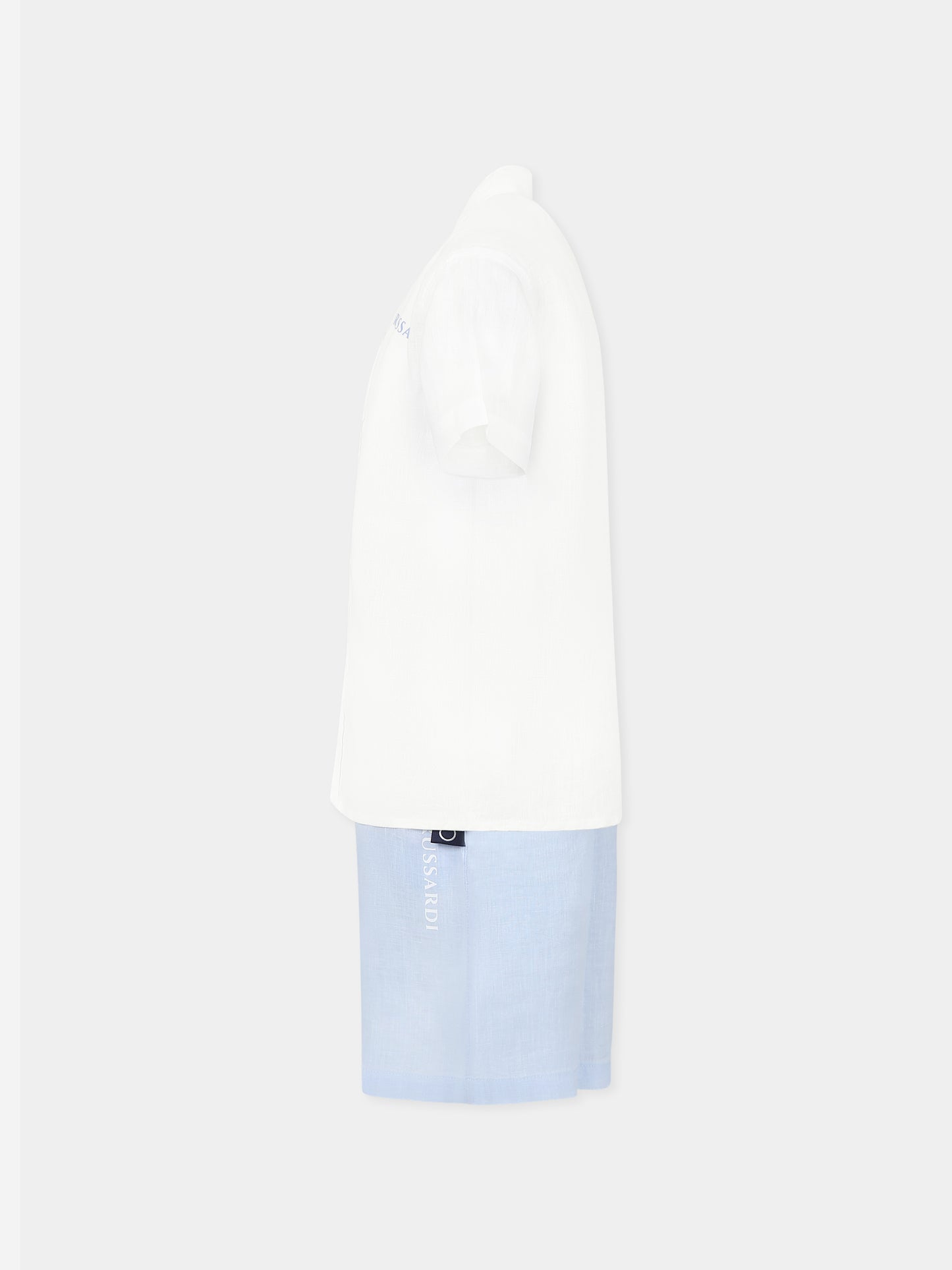Completo bianco per bambino con logo,Trussardi Junior,TBP25013CL WHITE