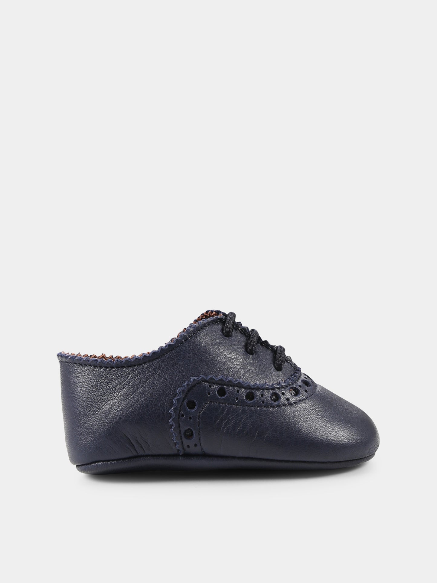 Stringate blu per neonato,Pèpè,00428 BG VIDM NAVY