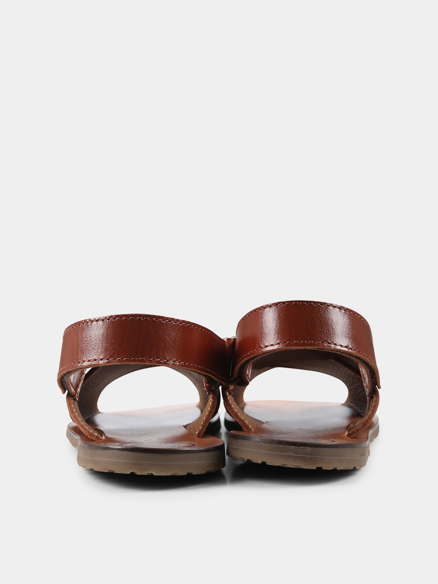 Sandali marroni per bambina,Pèpè,1241 VLC SERRPN MARRONE