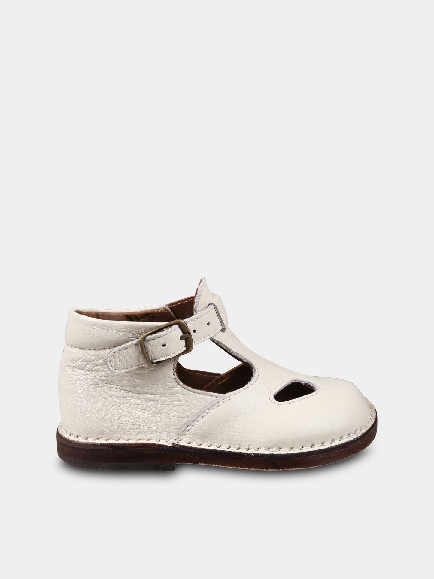 Occhi di bue avorio per bambina,Pèpè,01030 SOUFSC MILK