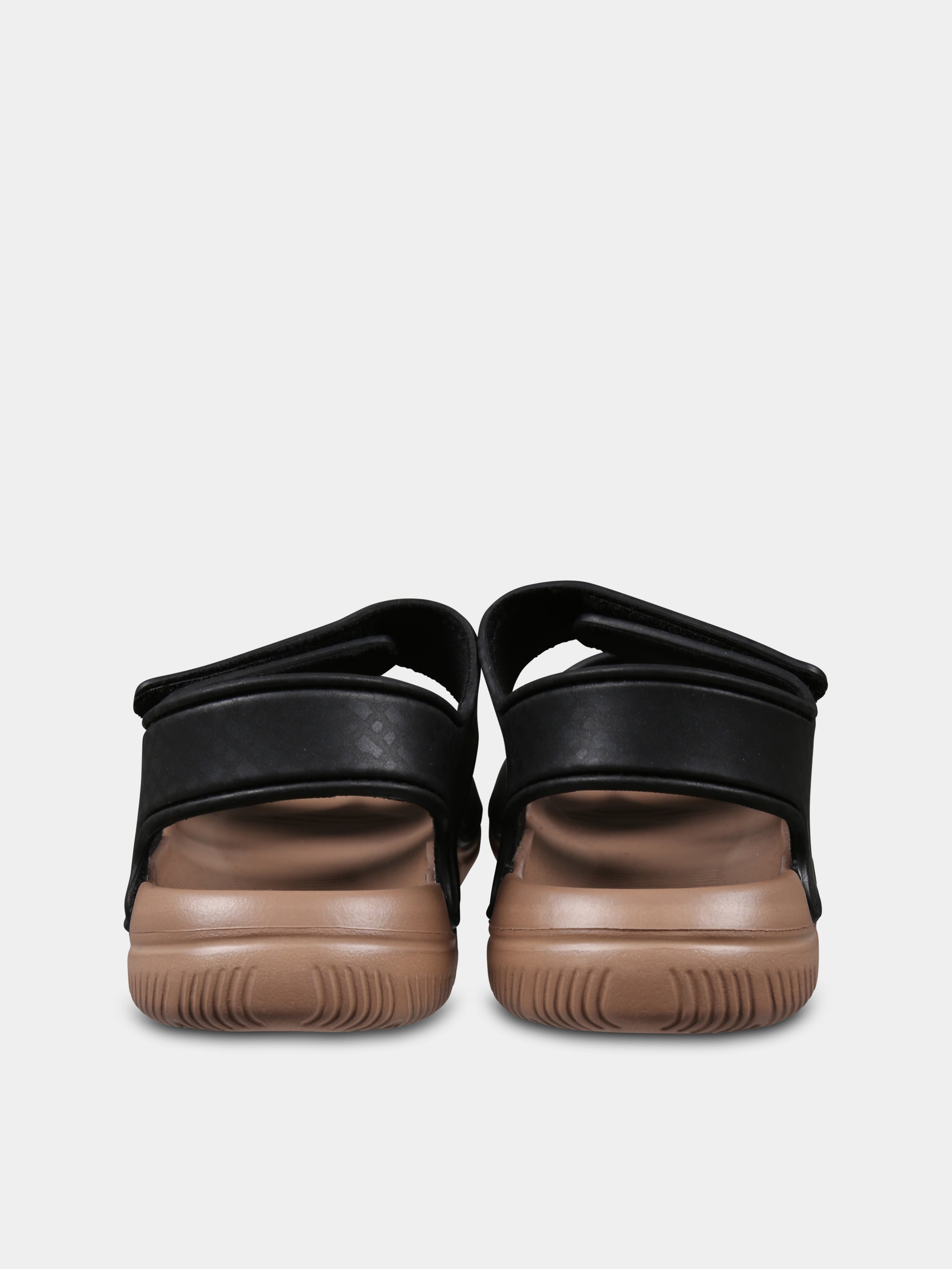 Sandali neri per neonato con logo,Boss,J50890 09B