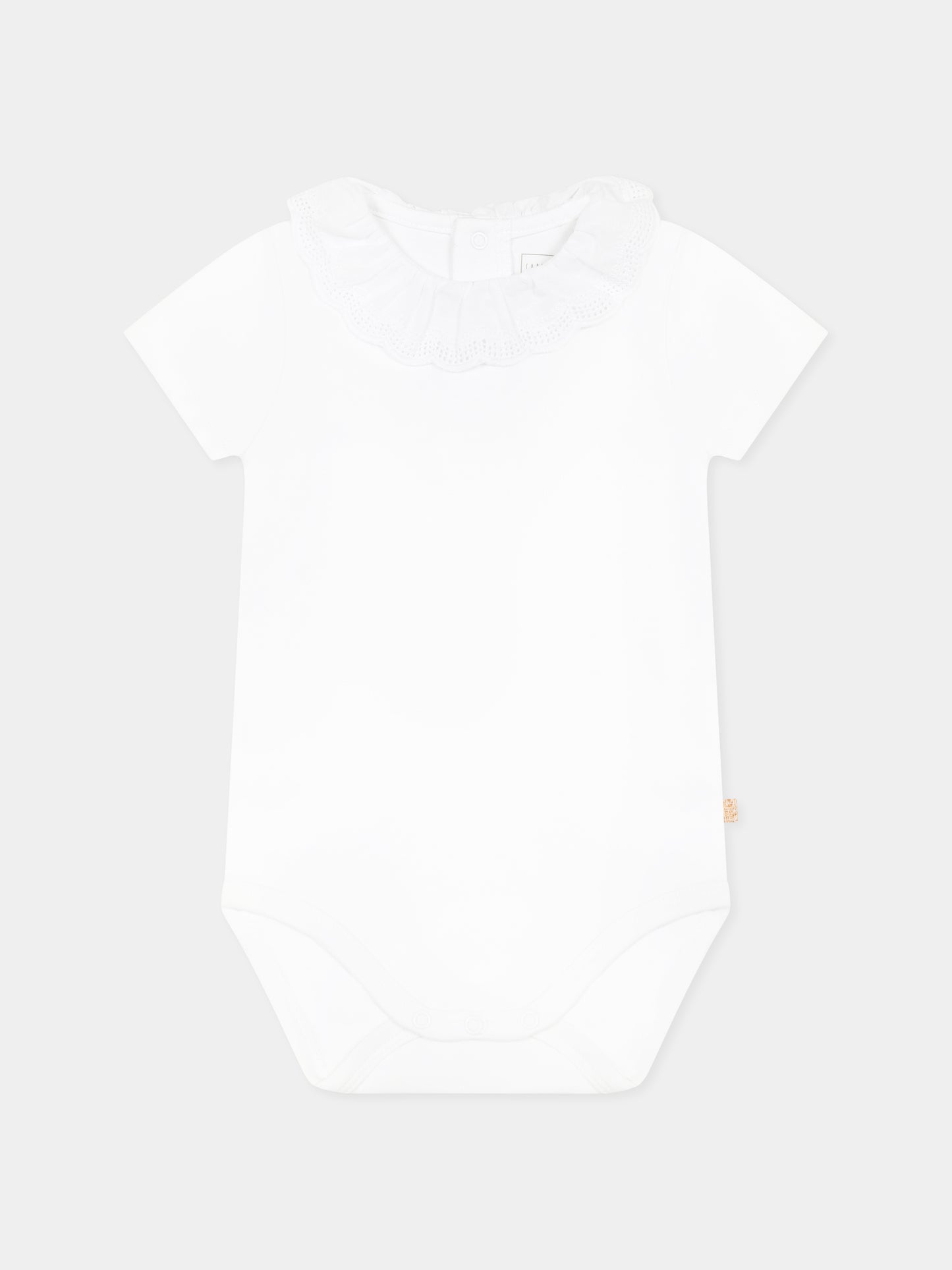 Body bianco per neonata,Carrement Beau,Y30021 10P