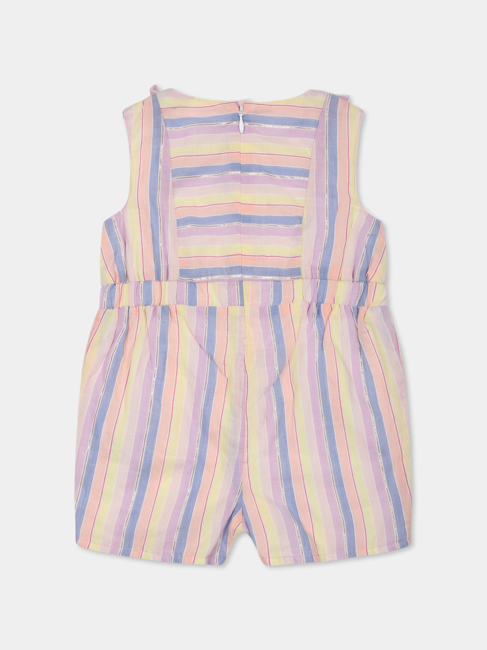 Pagliaccetto multicolor per neonata con logo,Carrement Beau,Y30075 Z41