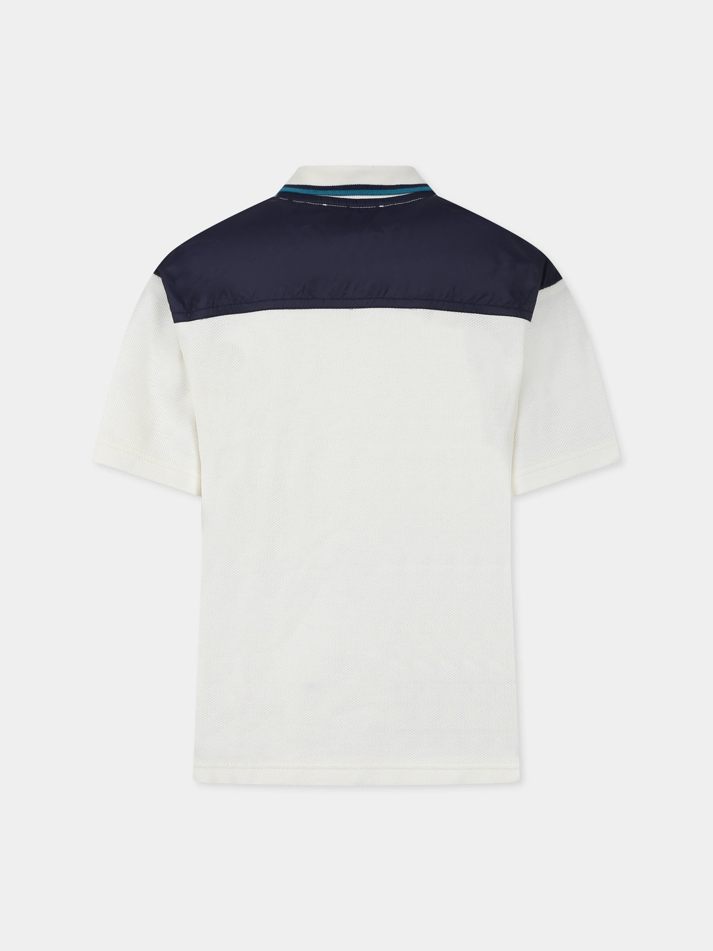 Polo gialla per bambino con logo,Lanvin Petite,N30073 519