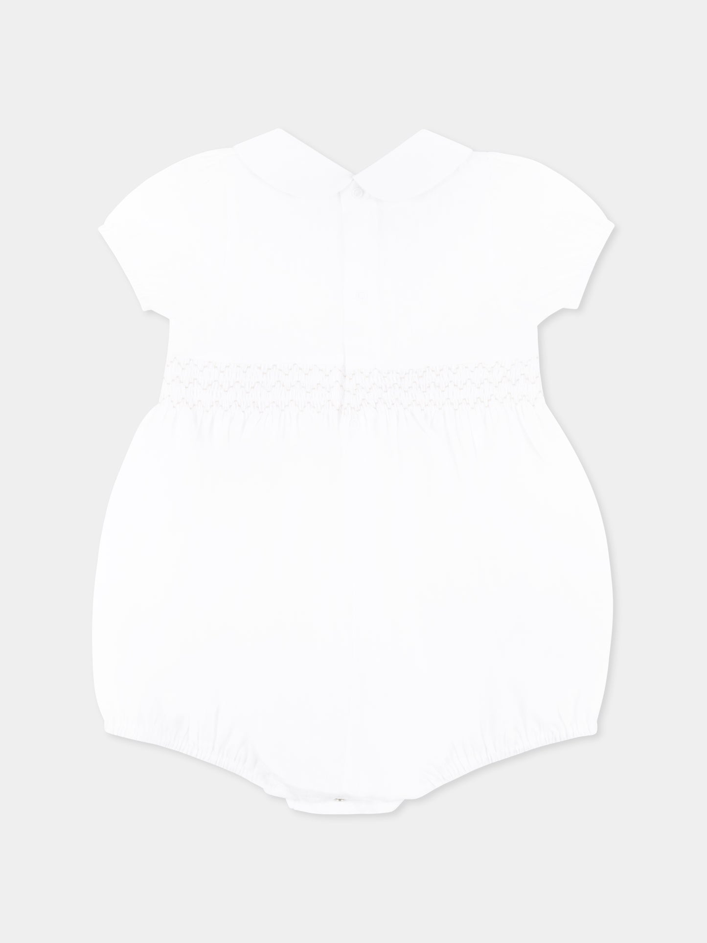 Pagliaccetto bianco per neonata,Mercadante 1939,MP004 BIANCO