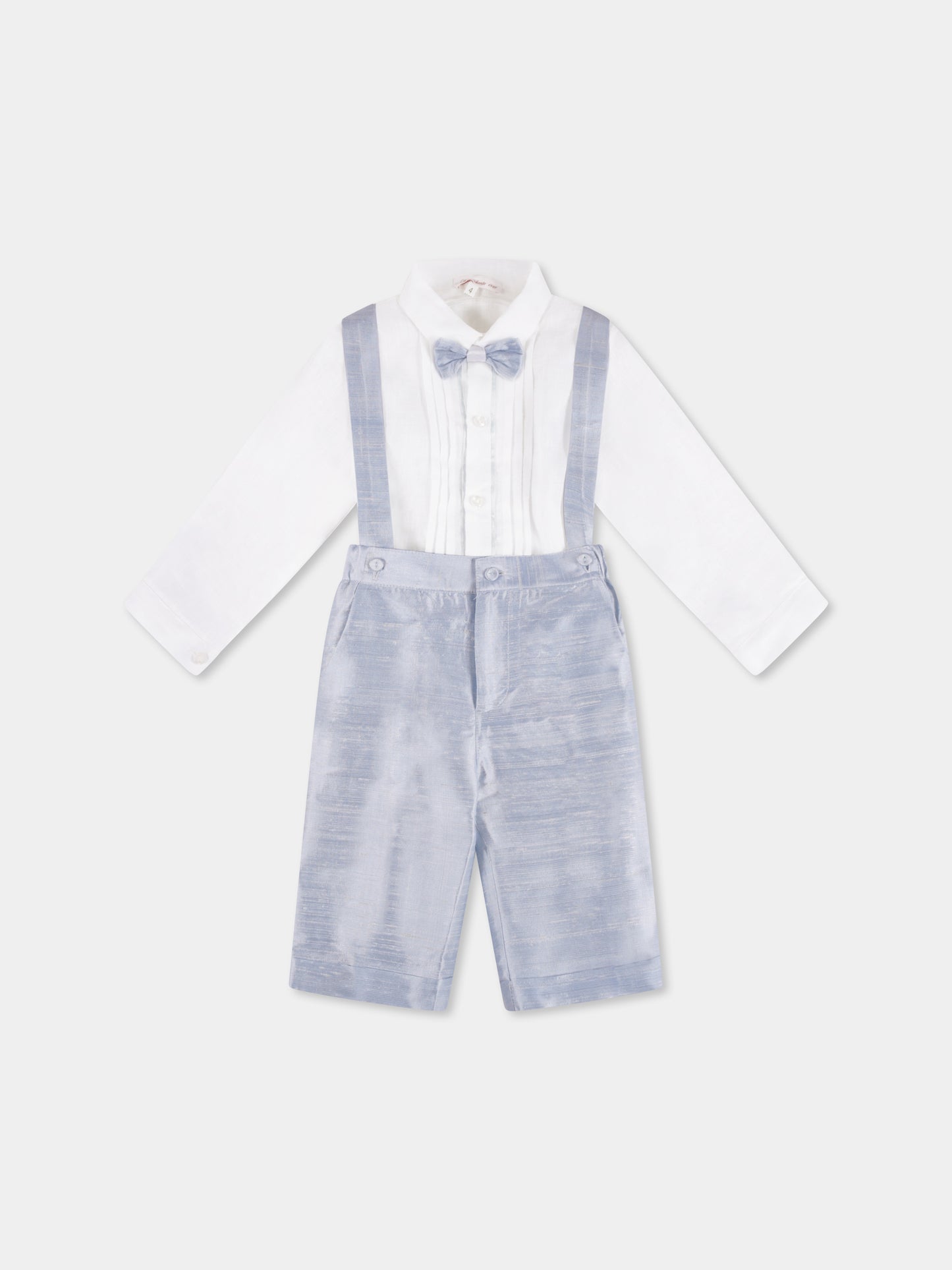 Completo azzurro per bambino con papillon,Mercadante 1939,M013 AZZURRO