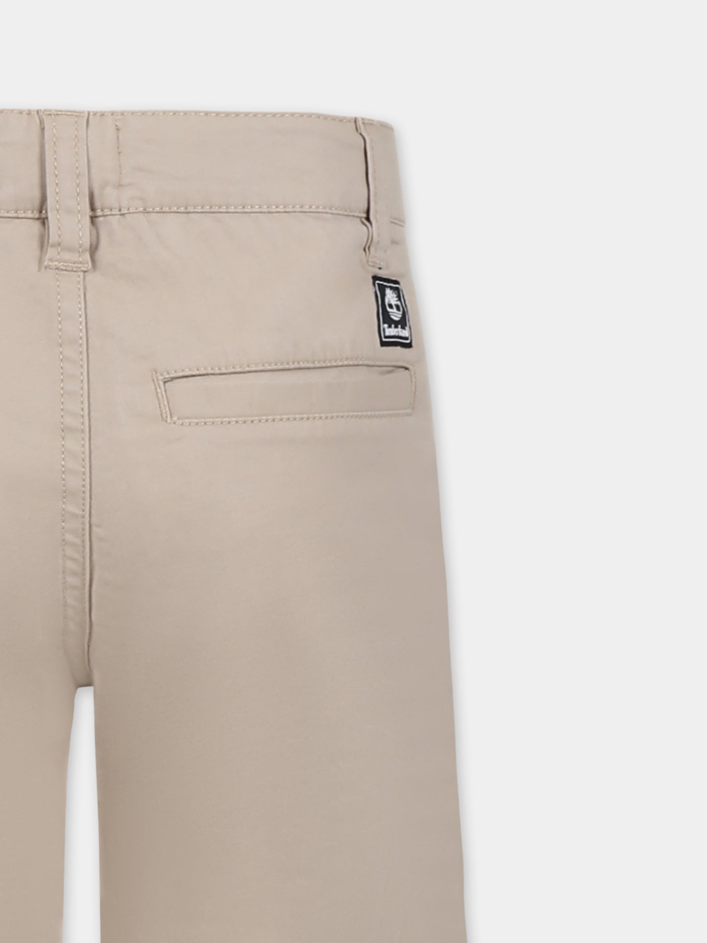 Shorts beige per bambino,Timberland,T60071 252