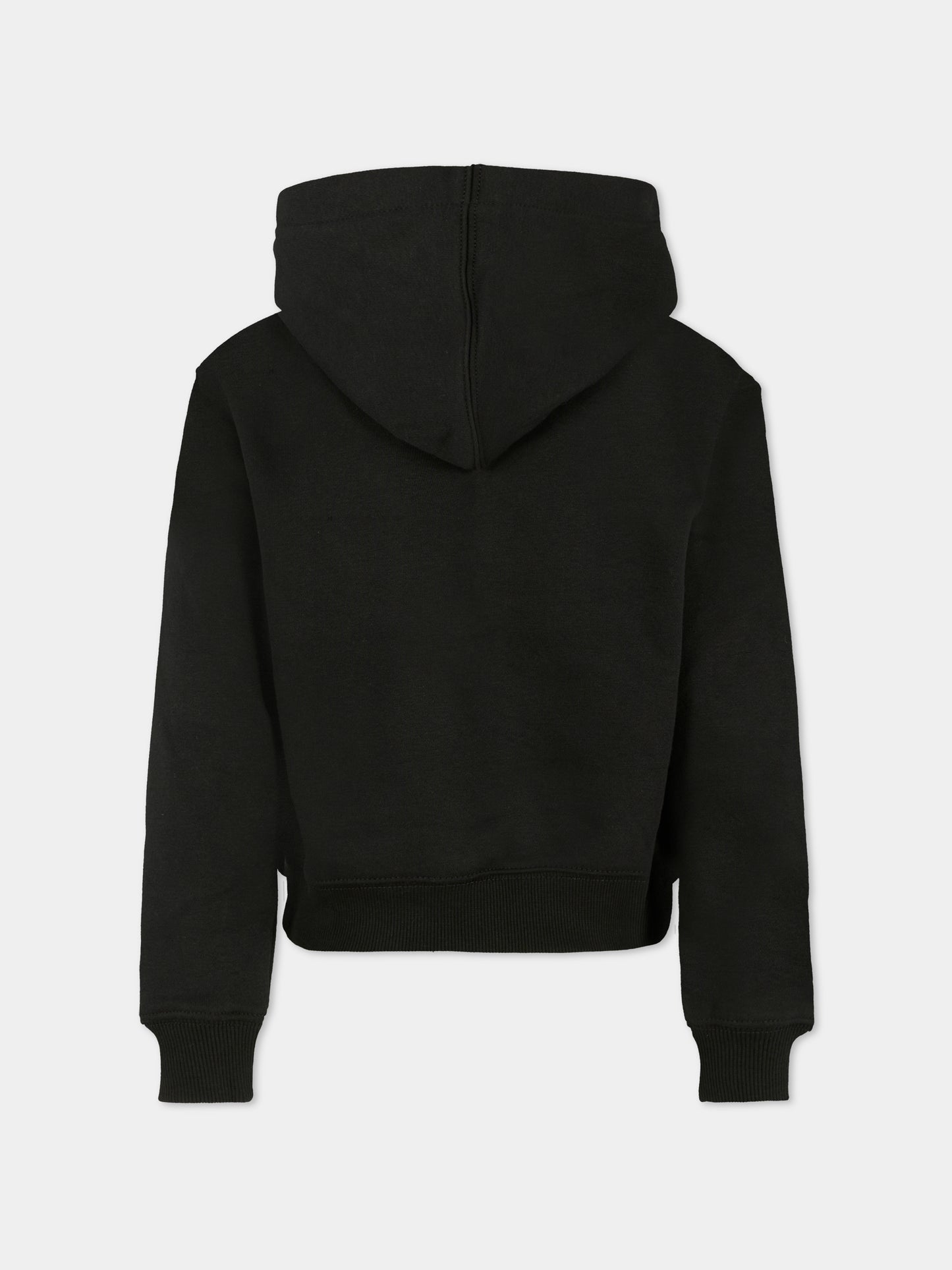 Felpa nera per bambino con logo,Dickies,DK0KWR27KBK1