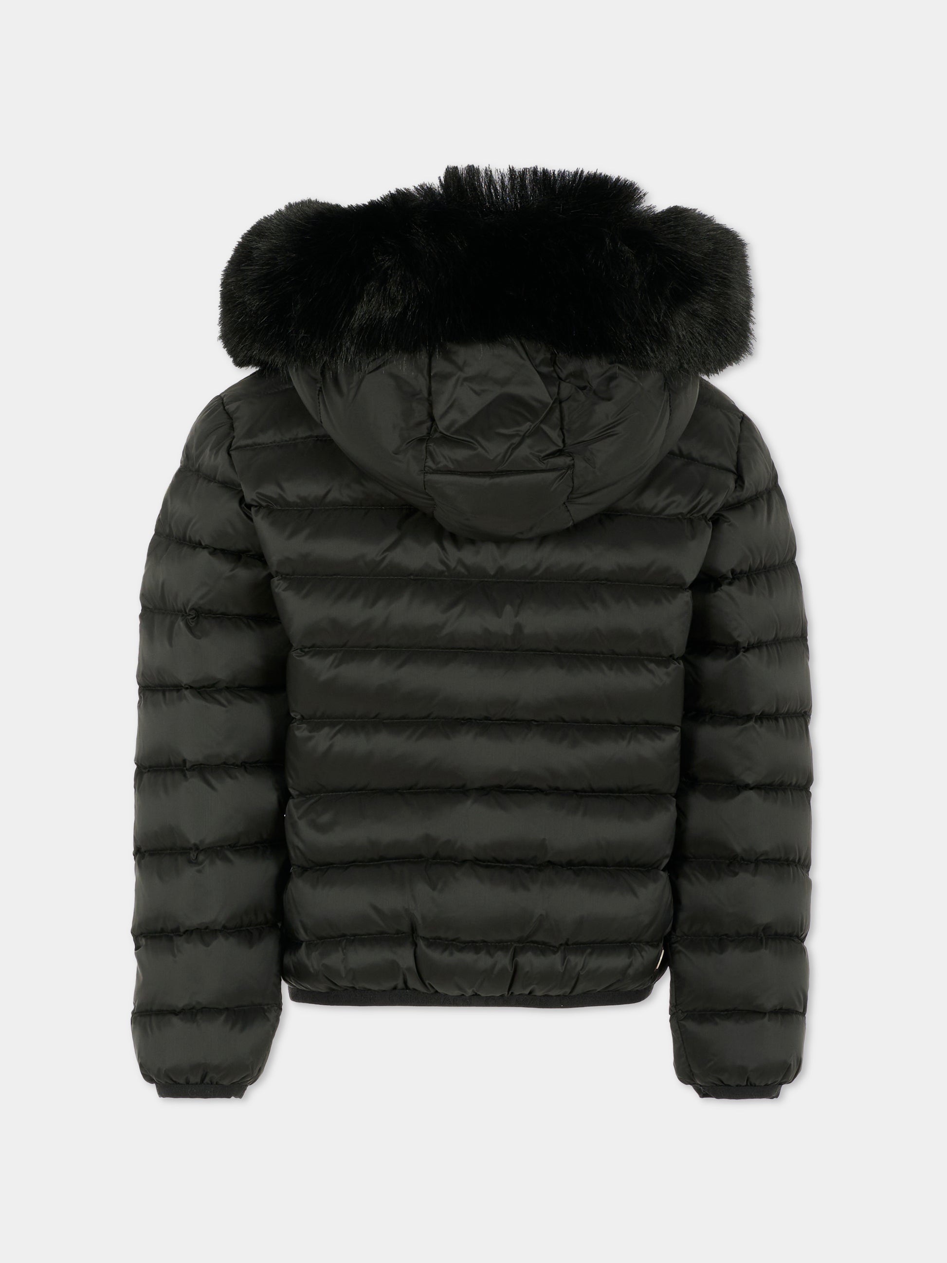 Piumino nero per bambina con logo,Colmar Originals Kids,3459E 2YO 99