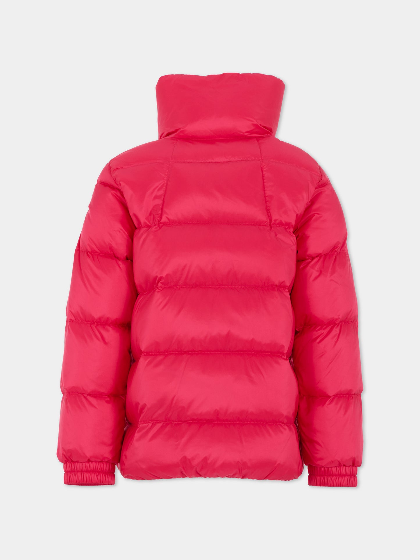 Piumino fucsia per bambina con logo,Colmar Originals Kids,3466 2YO 13