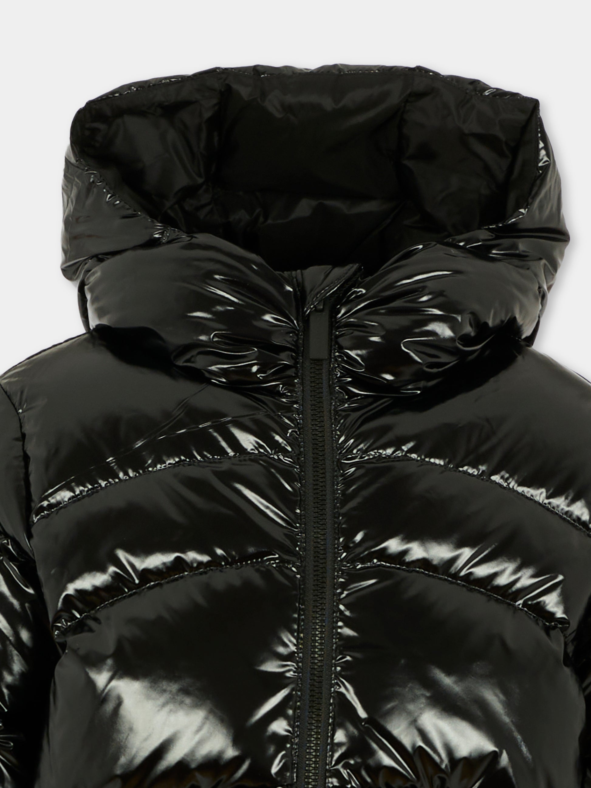 Piumino nero per bambina con logo,Colmar Originals Kids,3475 8XV 99